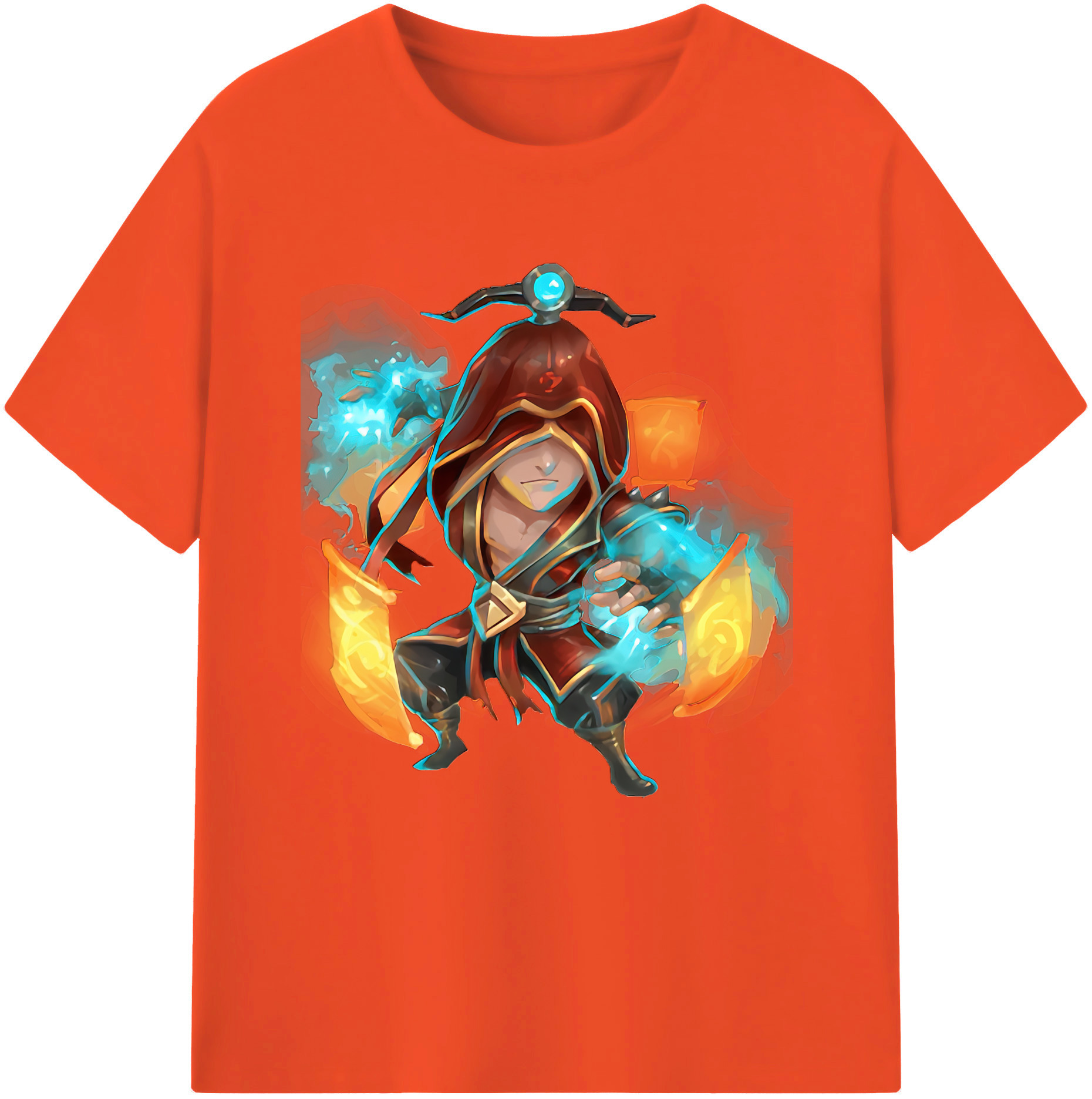 リーグ・オブ・レジェンド League of Legends LOL 綿100％半袖Tシャツ（フロントプリント）
