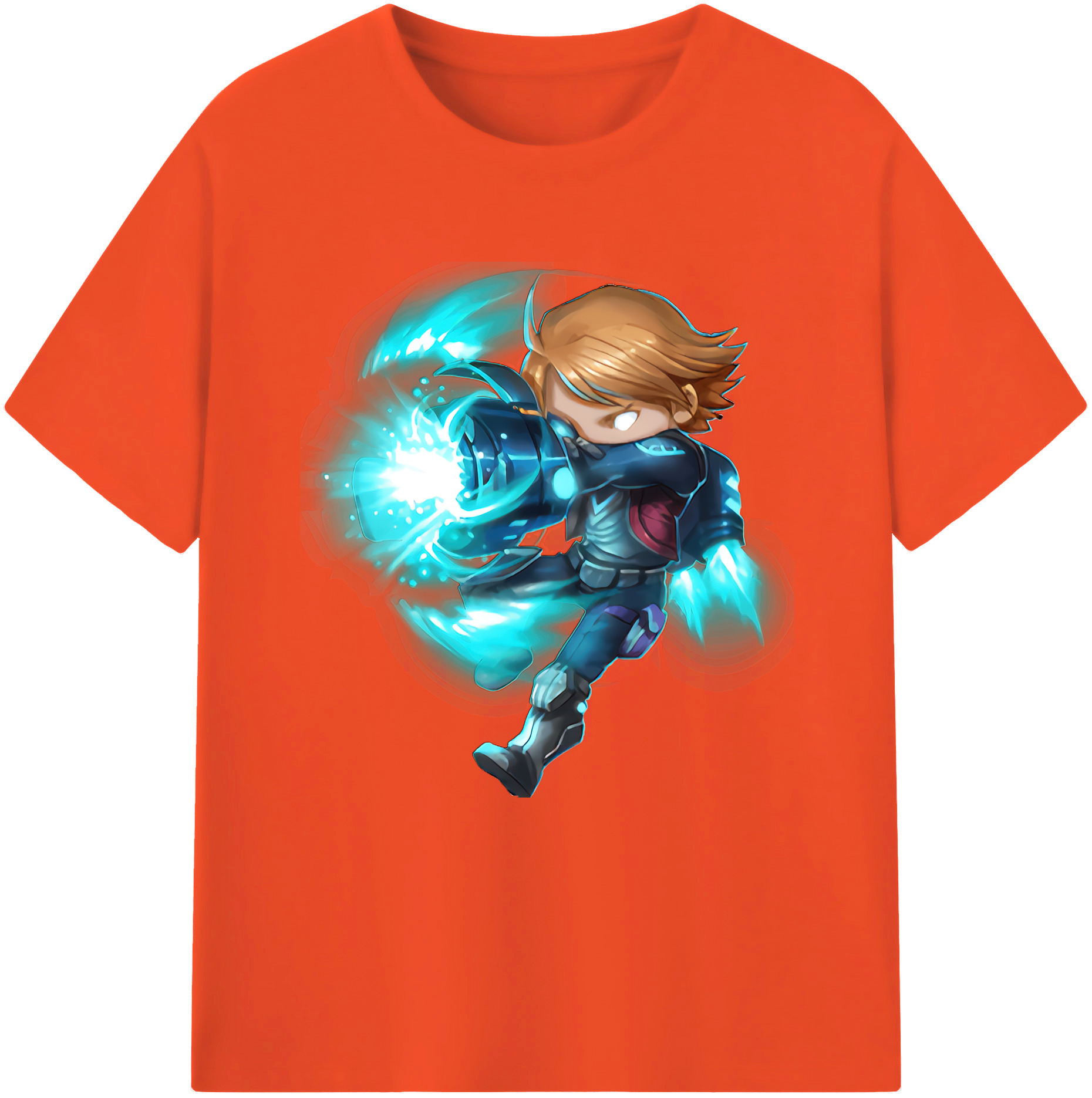 リーグ・オブ・レジェンド League of Legends LOL 綿100％半袖Tシャツ（フロントプリント）