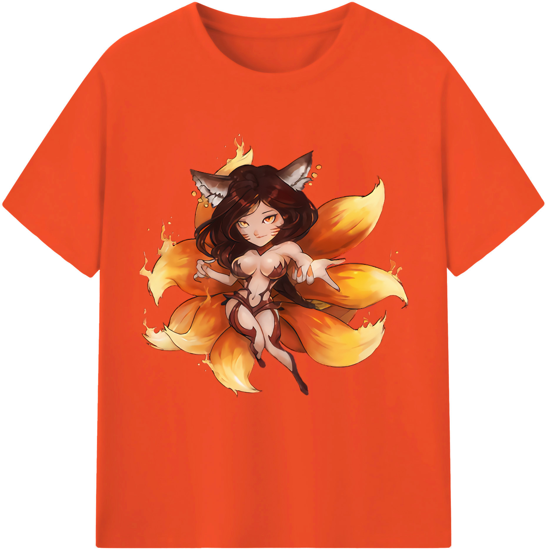 リーグ・オブ・レジェンド League of Legends LOL 綿100％半袖Tシャツ（フロントプリント）