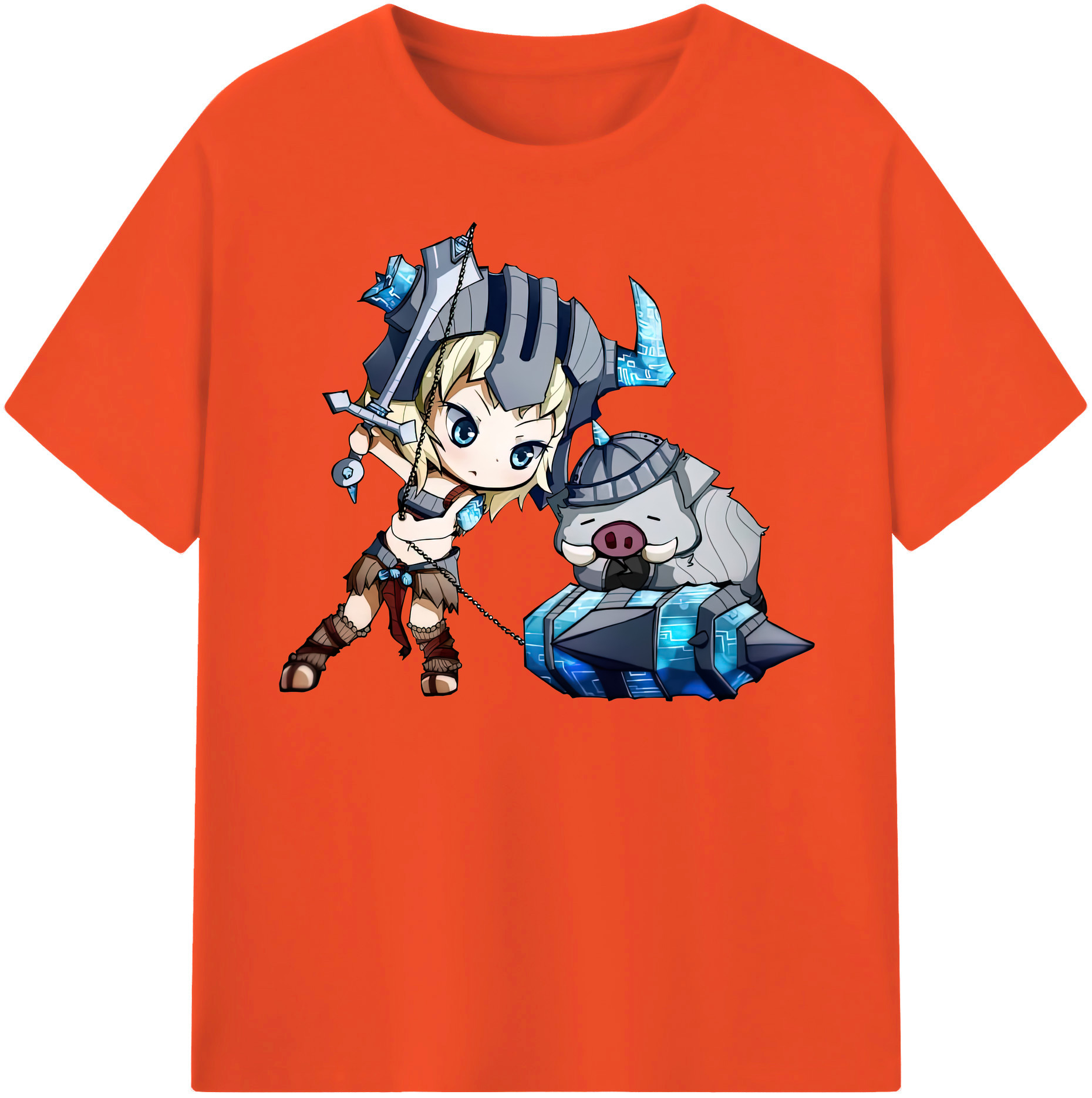 リーグ・オブ・レジェンド League of Legends LOL 綿100％半袖Tシャツ（フロントプリント）