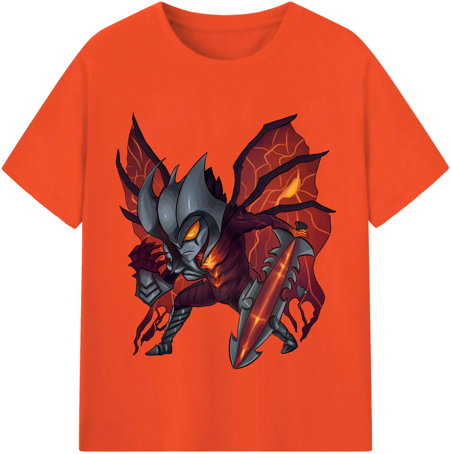 リーグ・オブ・レジェンド League of Legends LOL 綿100％半袖Tシャツ（フロントプリント）