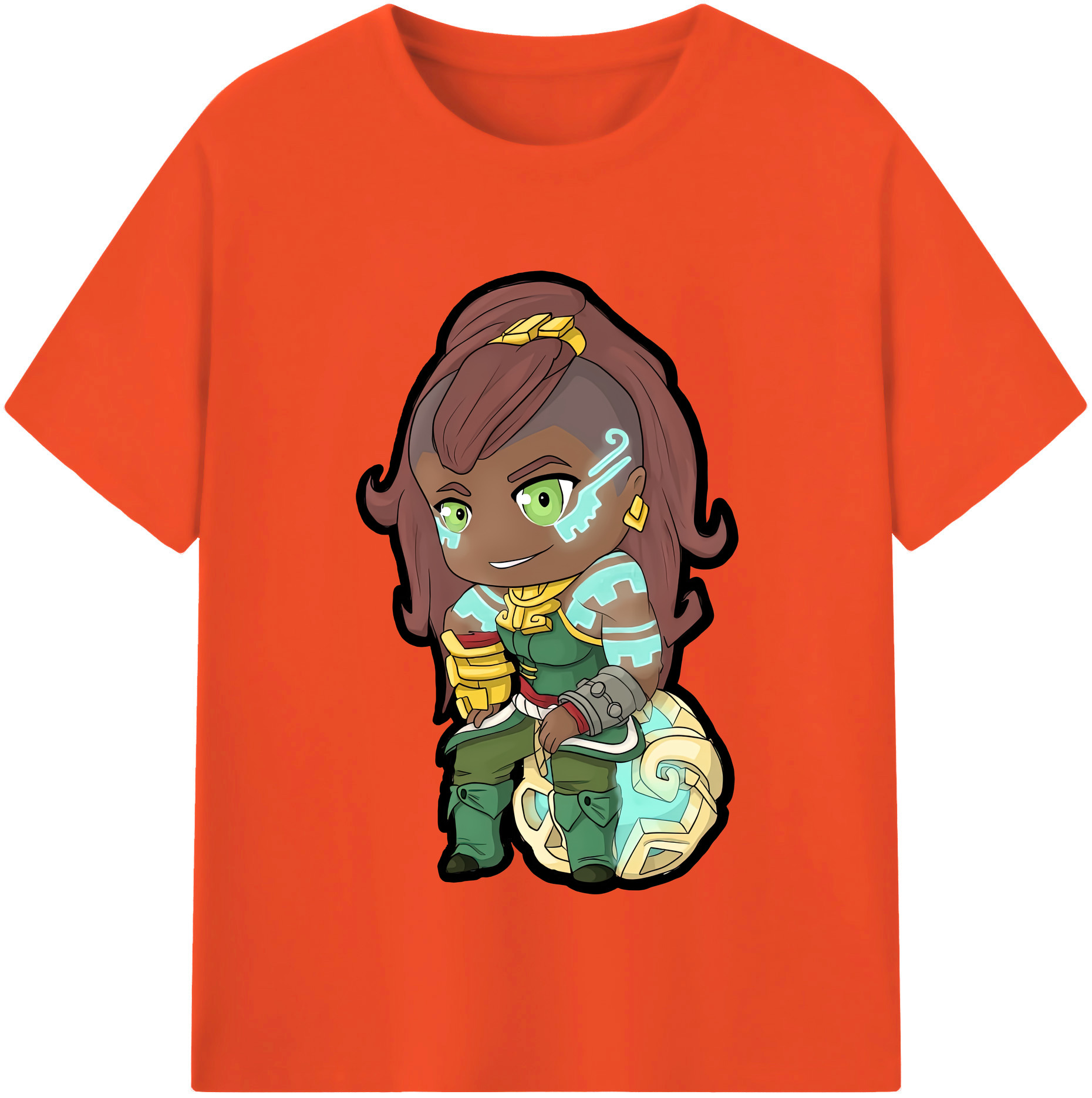 リーグ・オブ・レジェンド League of Legends LOL 綿100％半袖Tシャツ（フロントプリント）