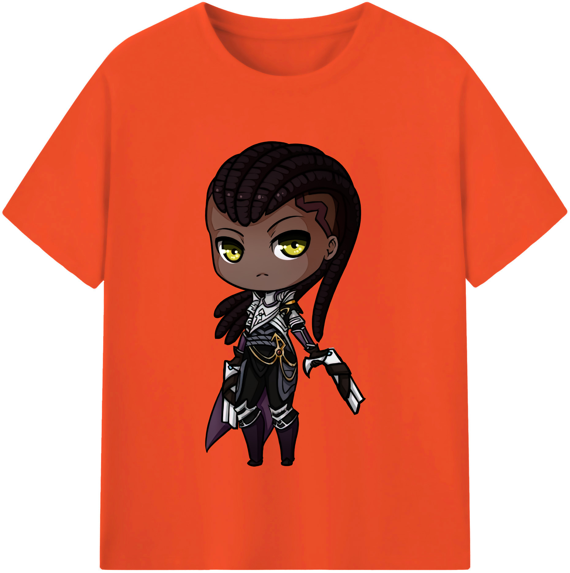 リーグ・オブ・レジェンド League of Legends LOL 綿100％半袖Tシャツ（フロントプリント）
