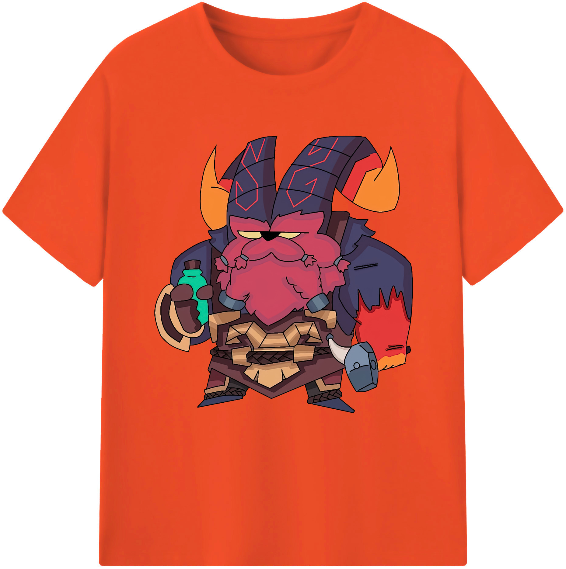 リーグ・オブ・レジェンド League of Legends LOL 綿100％半袖Tシャツ（フロントプリント）