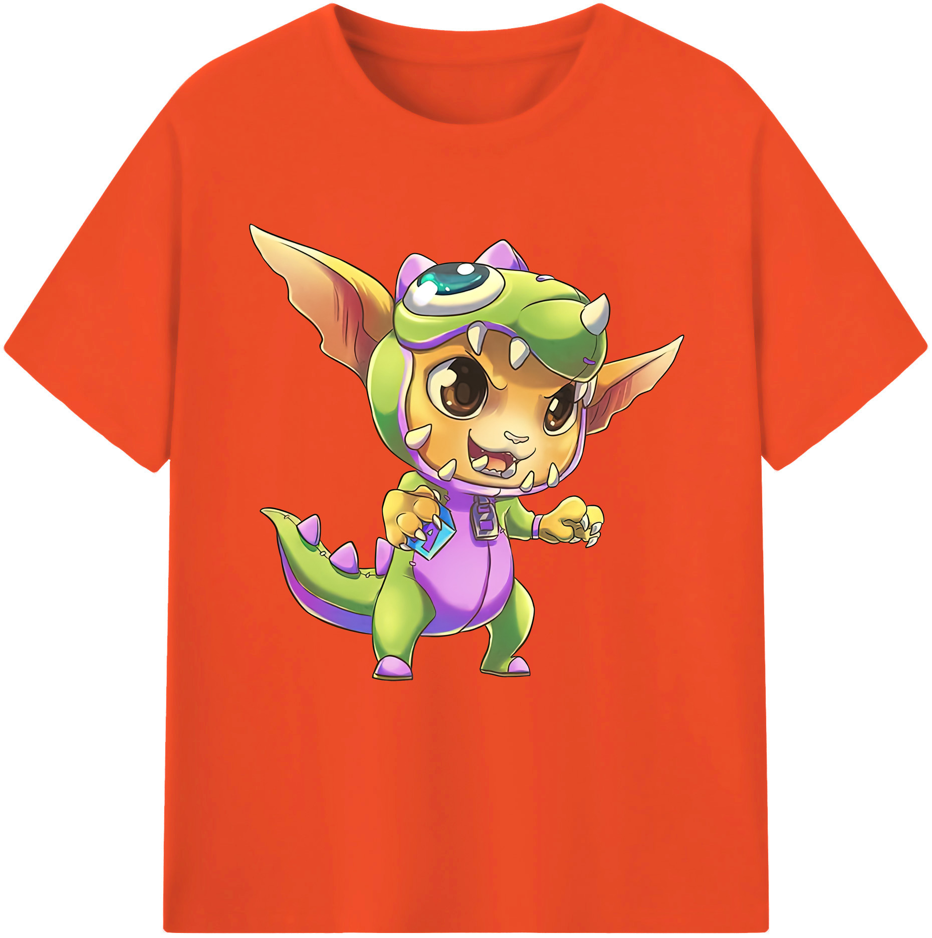 リーグ・オブ・レジェンド League of Legends LOL 綿100％半袖Tシャツ（フロントプリント）