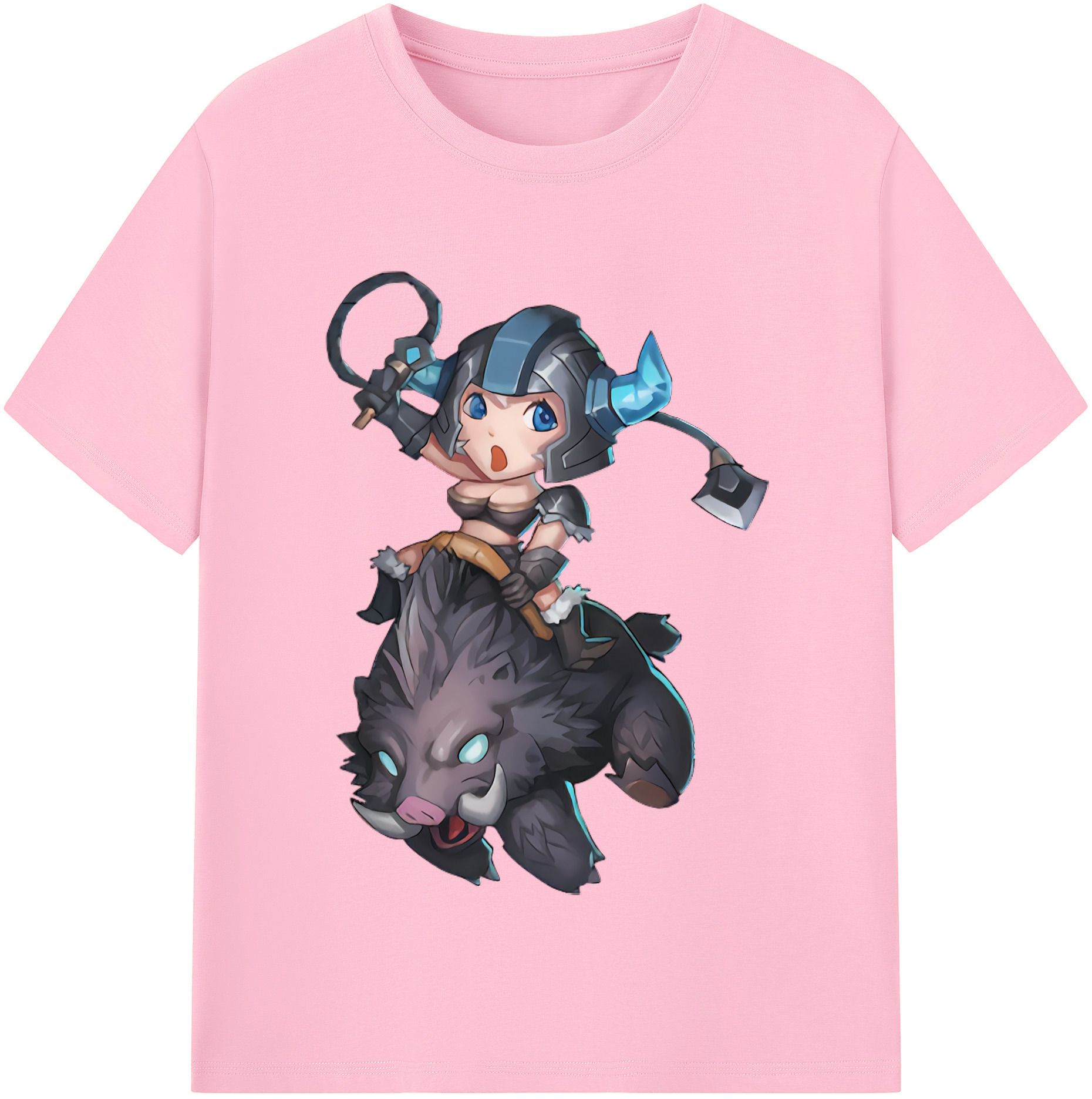 リーグ・オブ・レジェンド League of Legends LOL 綿100％半袖Tシャツ（フロントプリント）