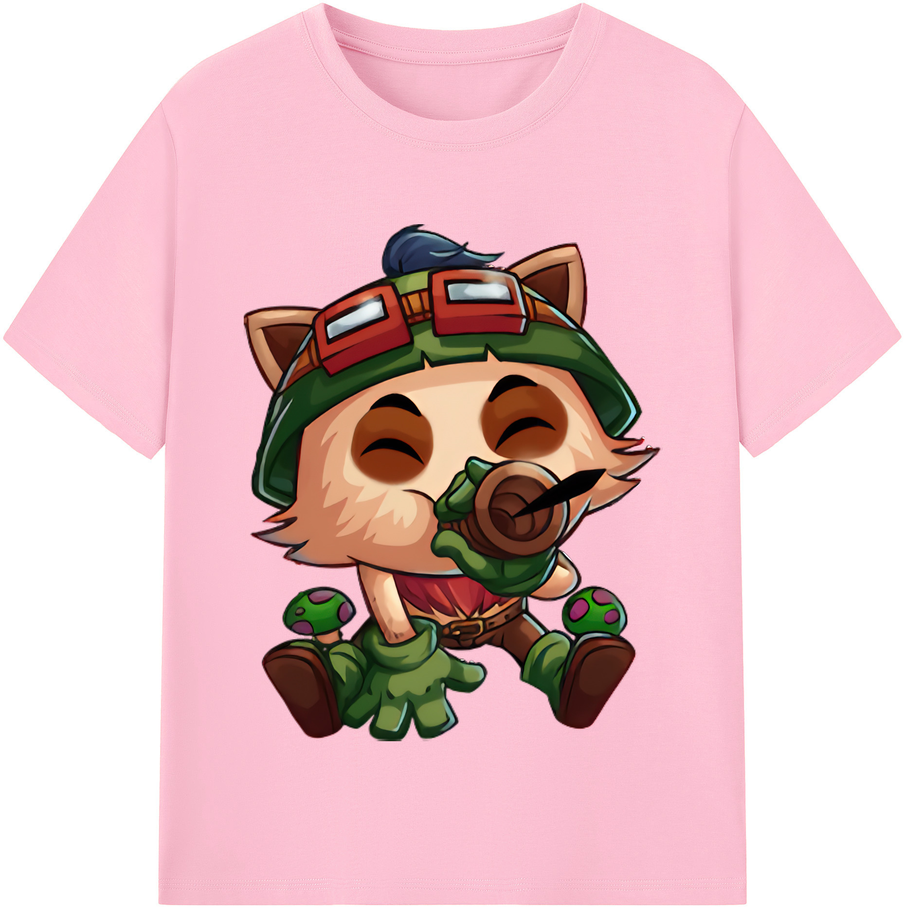 リーグ・オブ・レジェンド League of Legends LOL 綿100％半袖Tシャツ（フロントプリント）