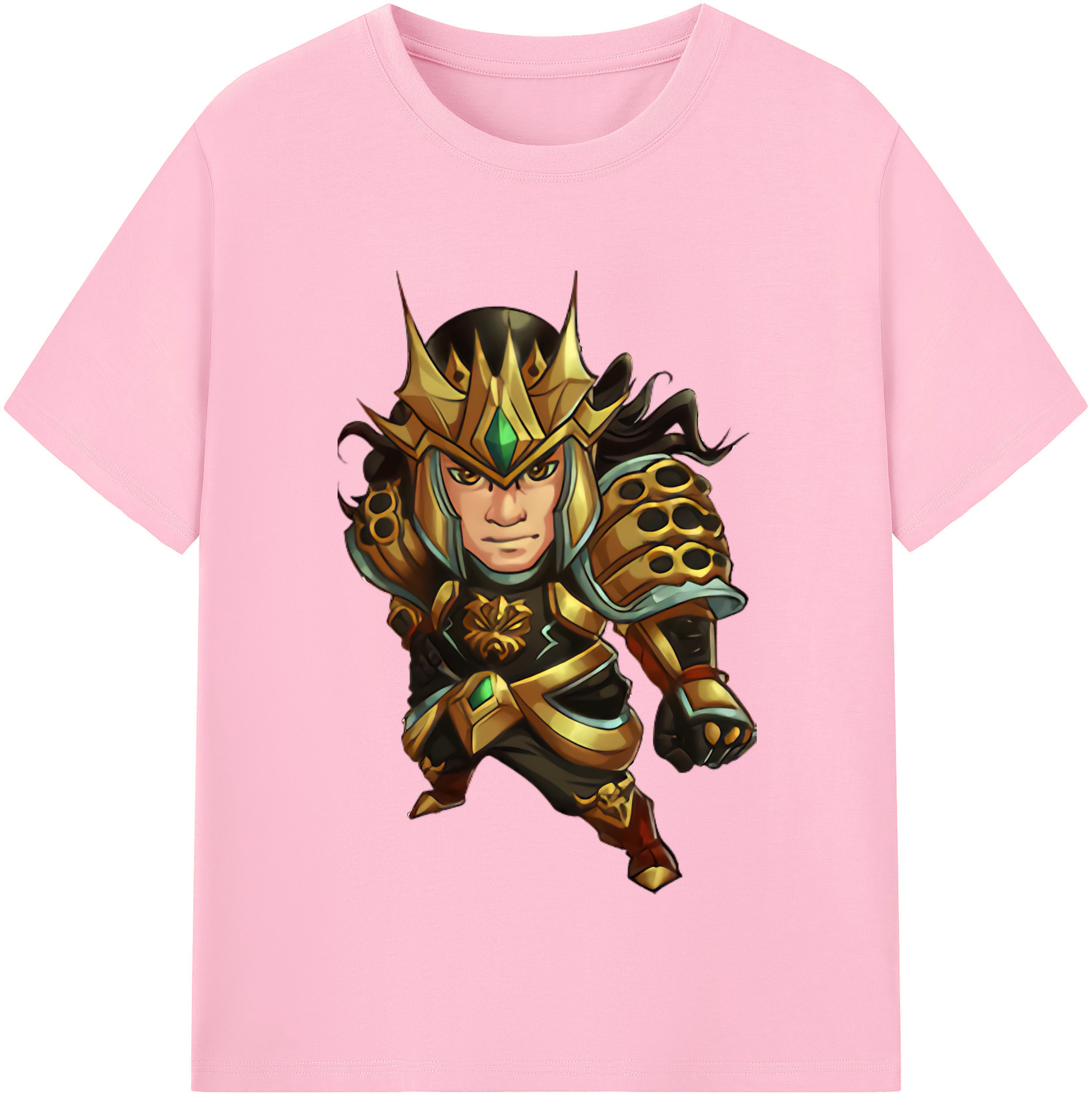 リーグ・オブ・レジェンド League of Legends LOL 綿100％半袖Tシャツ（フロントプリント）