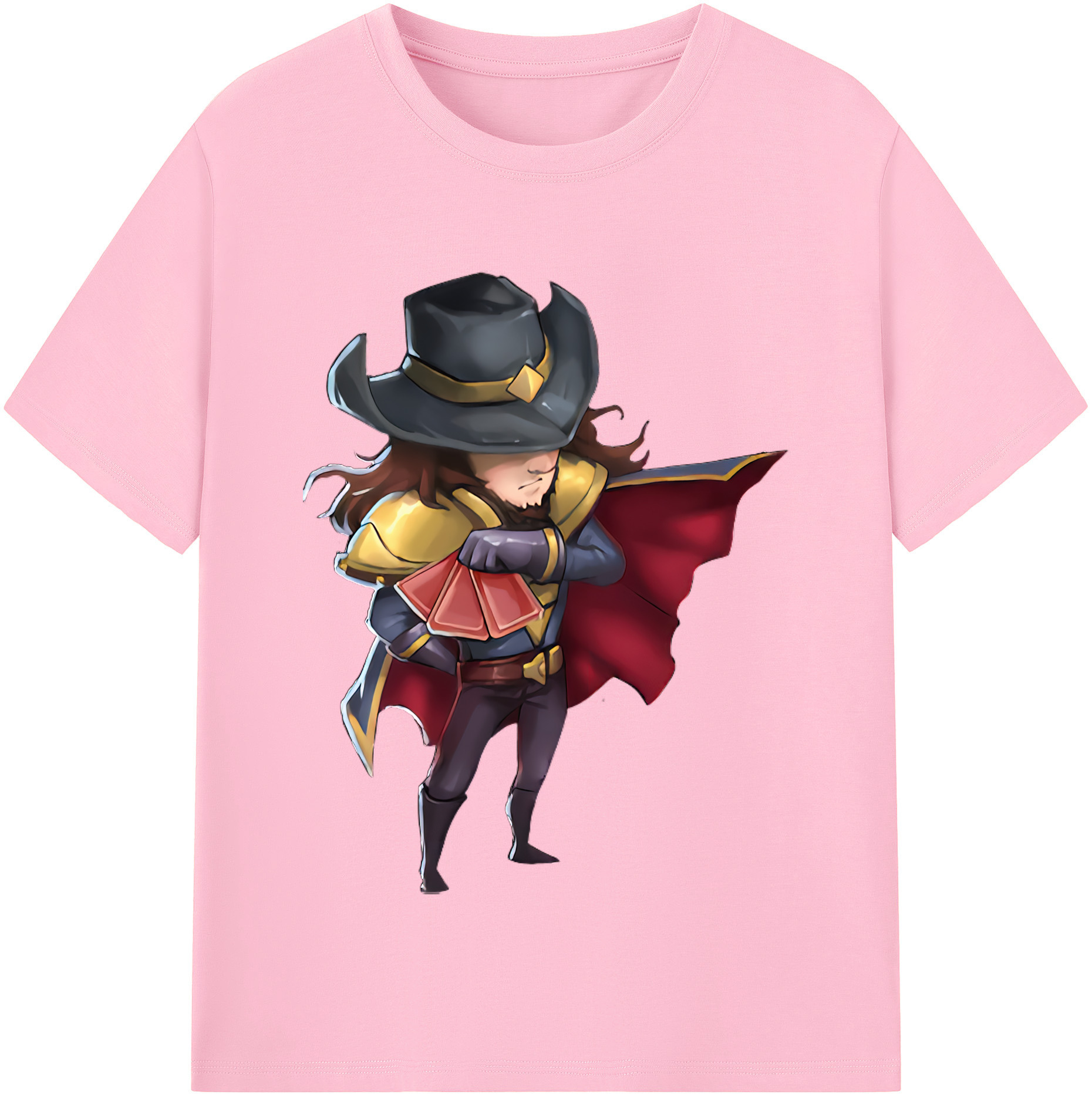 リーグ・オブ・レジェンド League of Legends LOL 綿100％半袖Tシャツ（フロントプリント）