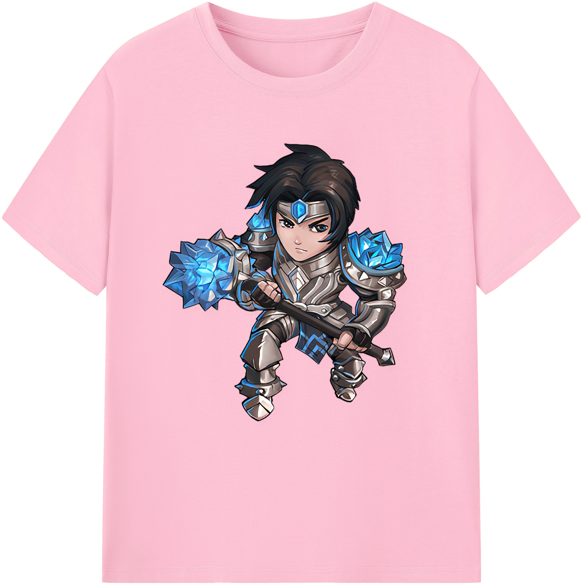 リーグ・オブ・レジェンド League of Legends LOL 綿100％半袖Tシャツ（フロントプリント）