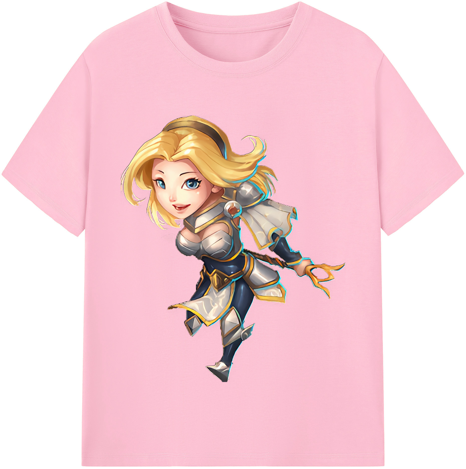 リーグ・オブ・レジェンド League of Legends LOL 綿100％半袖Tシャツ（フロントプリント）