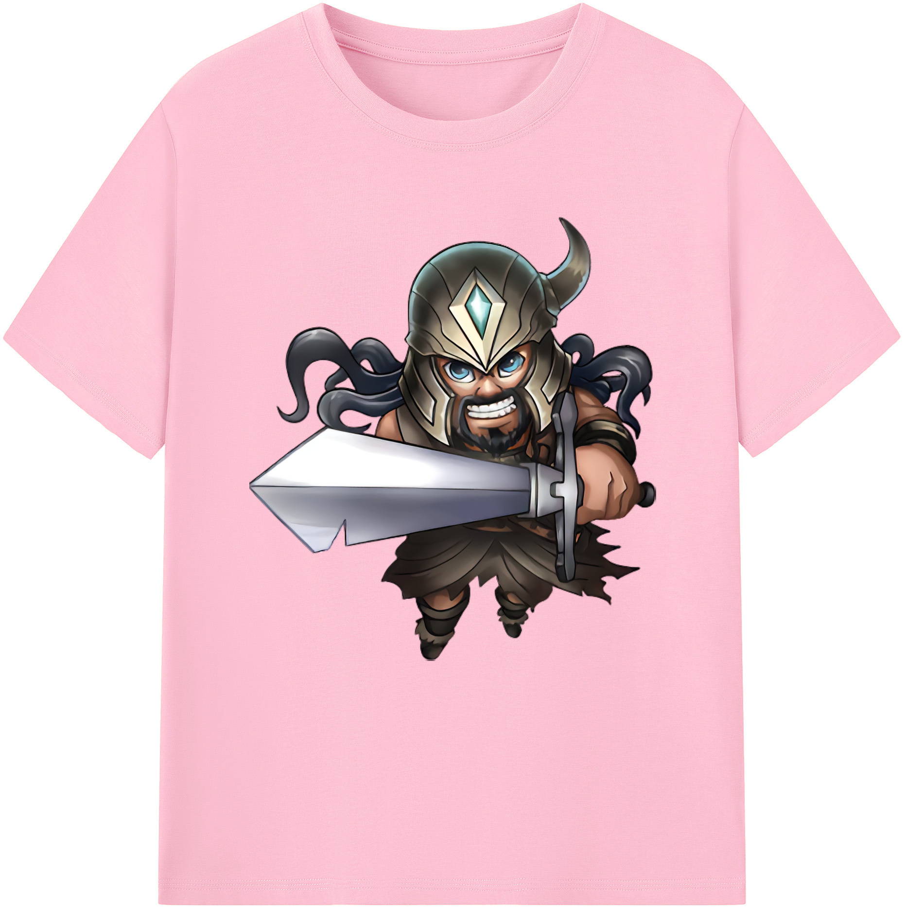 リーグ・オブ・レジェンド League of Legends LOL 綿100％半袖Tシャツ（フロントプリント）