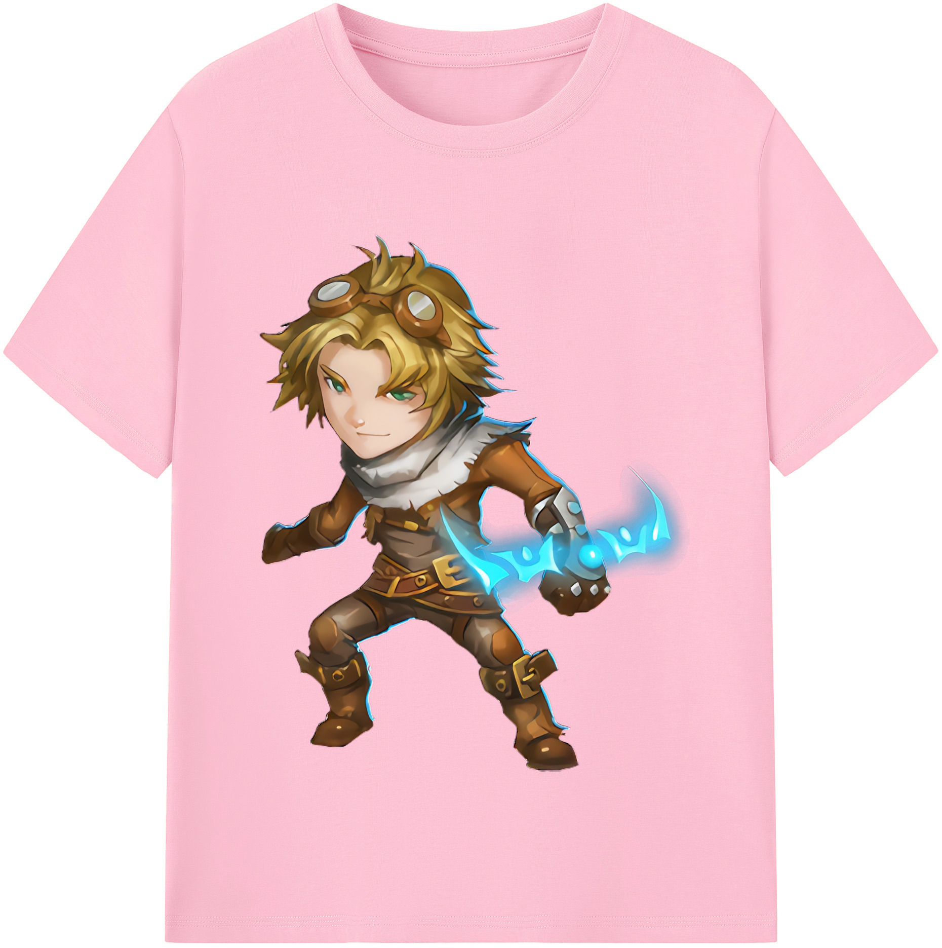 リーグ・オブ・レジェンド League of Legends LOL 綿100％半袖Tシャツ（フロントプリント）