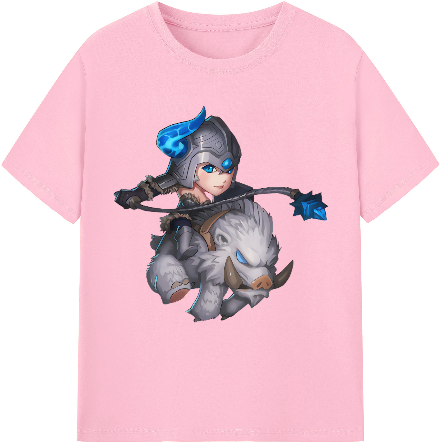 リーグ・オブ・レジェンド League of Legends LOL 綿100％半袖Tシャツ（フロントプリント）