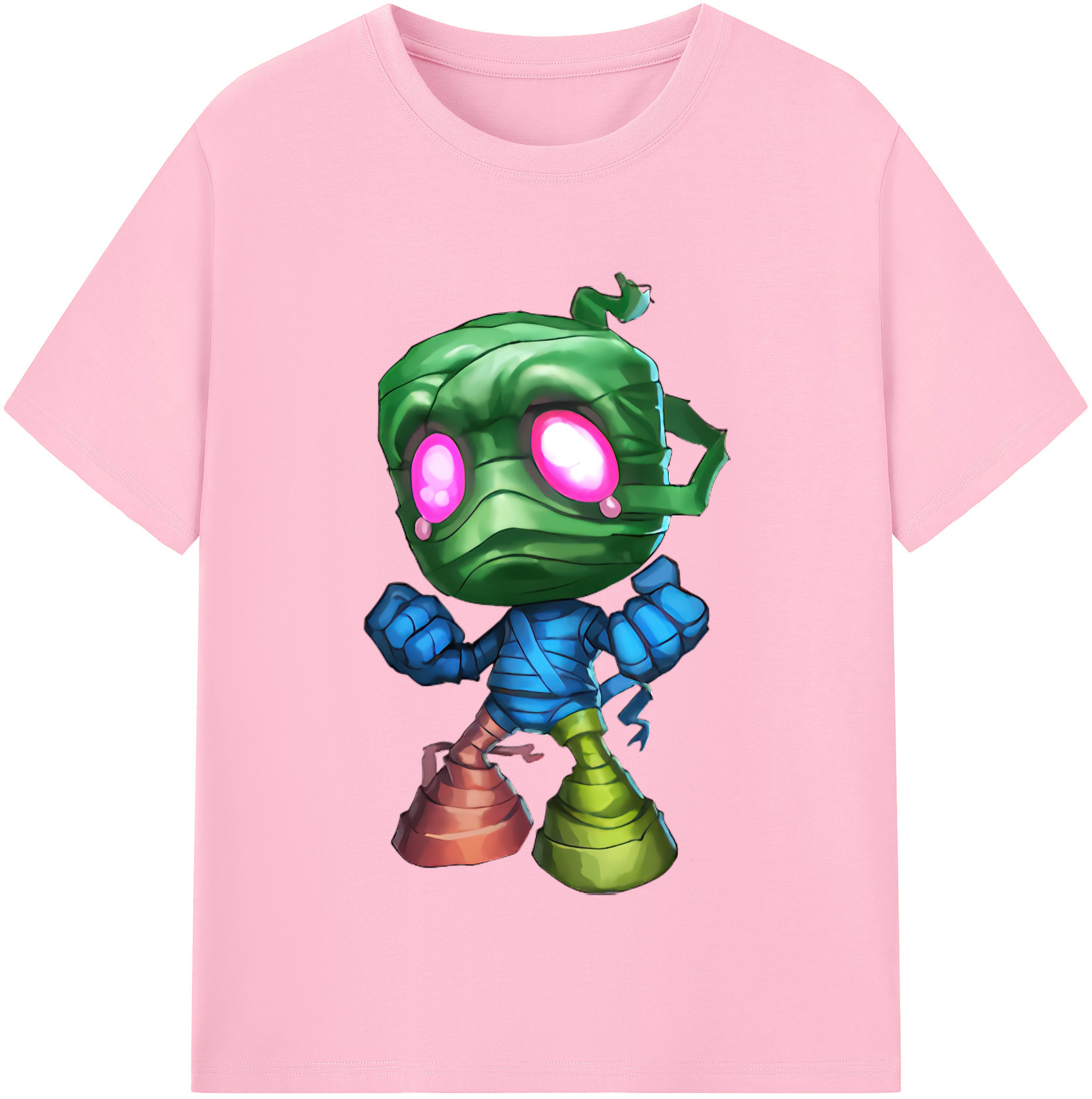 リーグ・オブ・レジェンド League of Legends LOL 綿100％半袖Tシャツ（フロントプリント）
