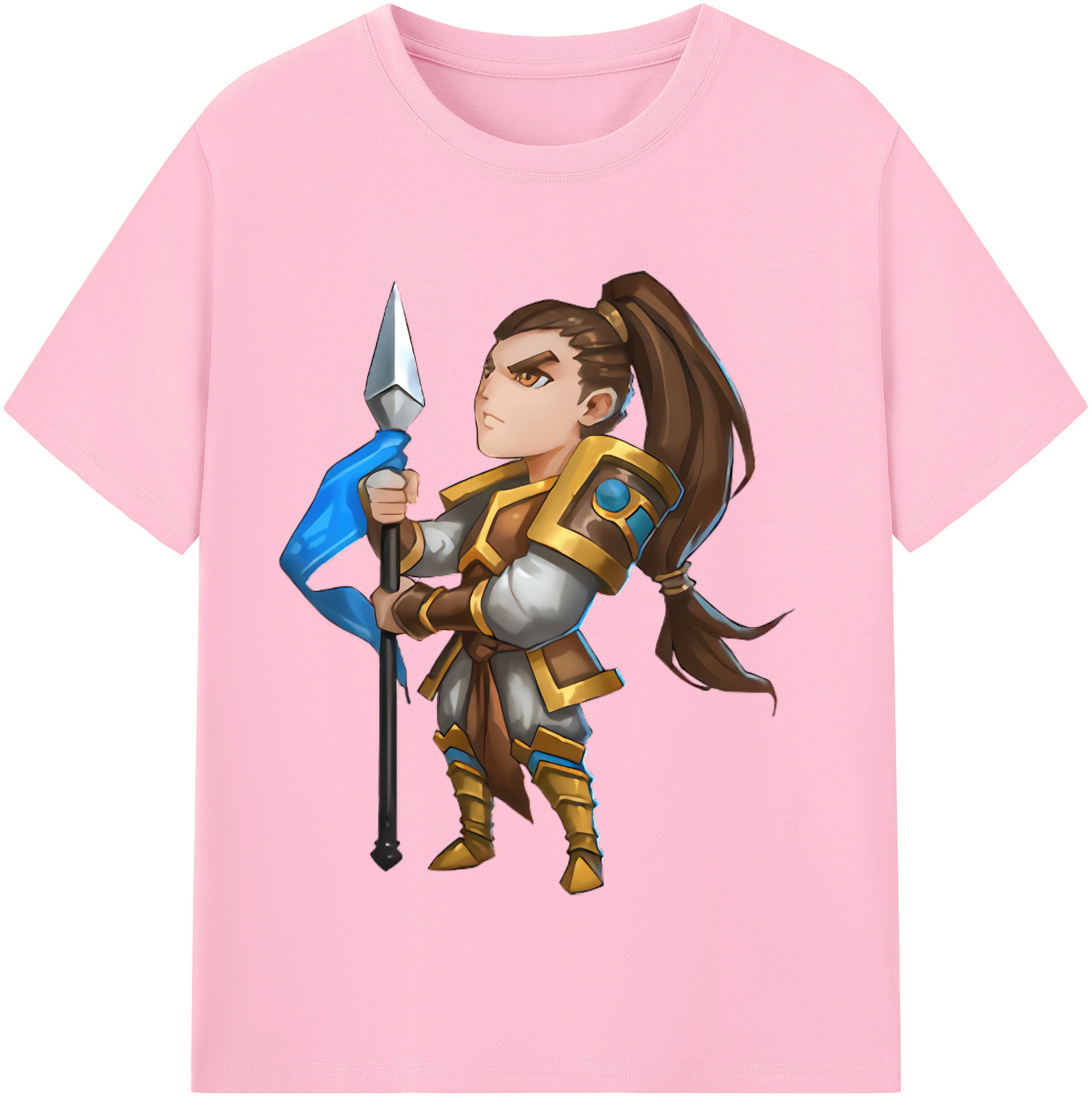 リーグ・オブ・レジェンド League of Legends LOL 綿100％半袖Tシャツ（フロントプリント）