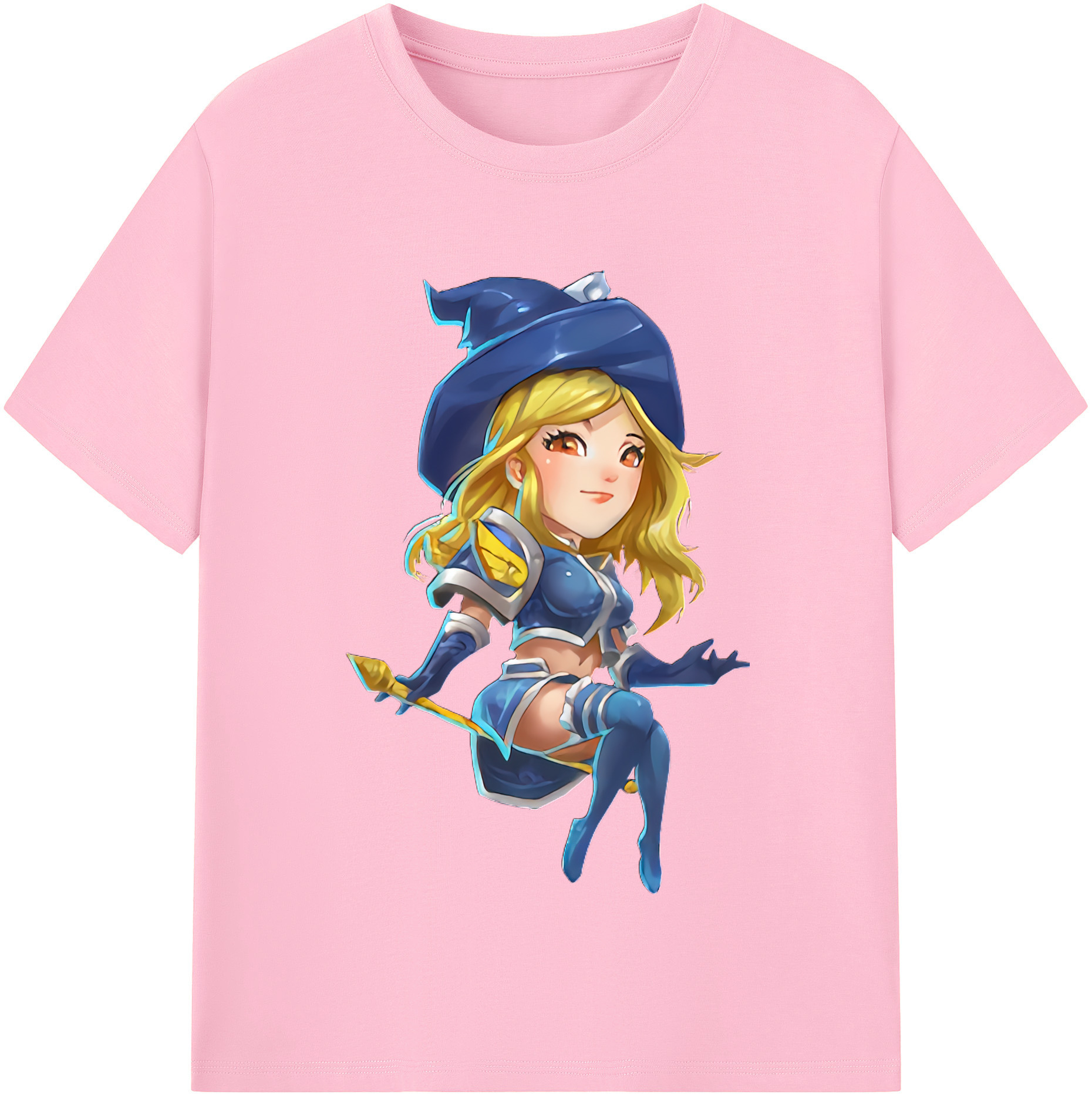 リーグ・オブ・レジェンド League of Legends LOL 綿100％半袖Tシャツ（フロントプリント）