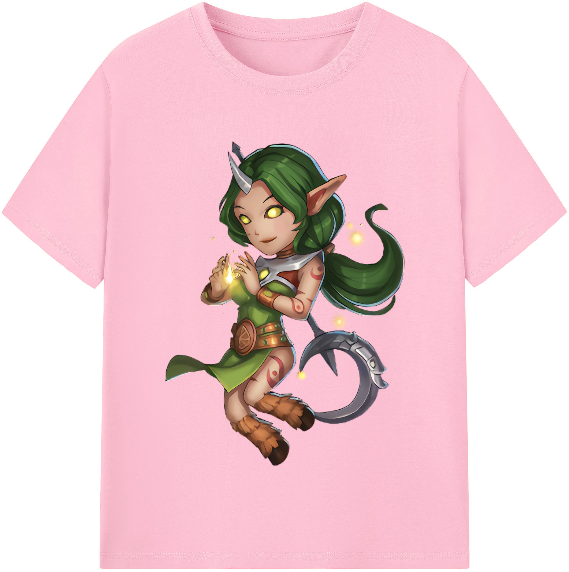 リーグ・オブ・レジェンド League of Legends LOL 綿100％半袖Tシャツ（フロントプリント）