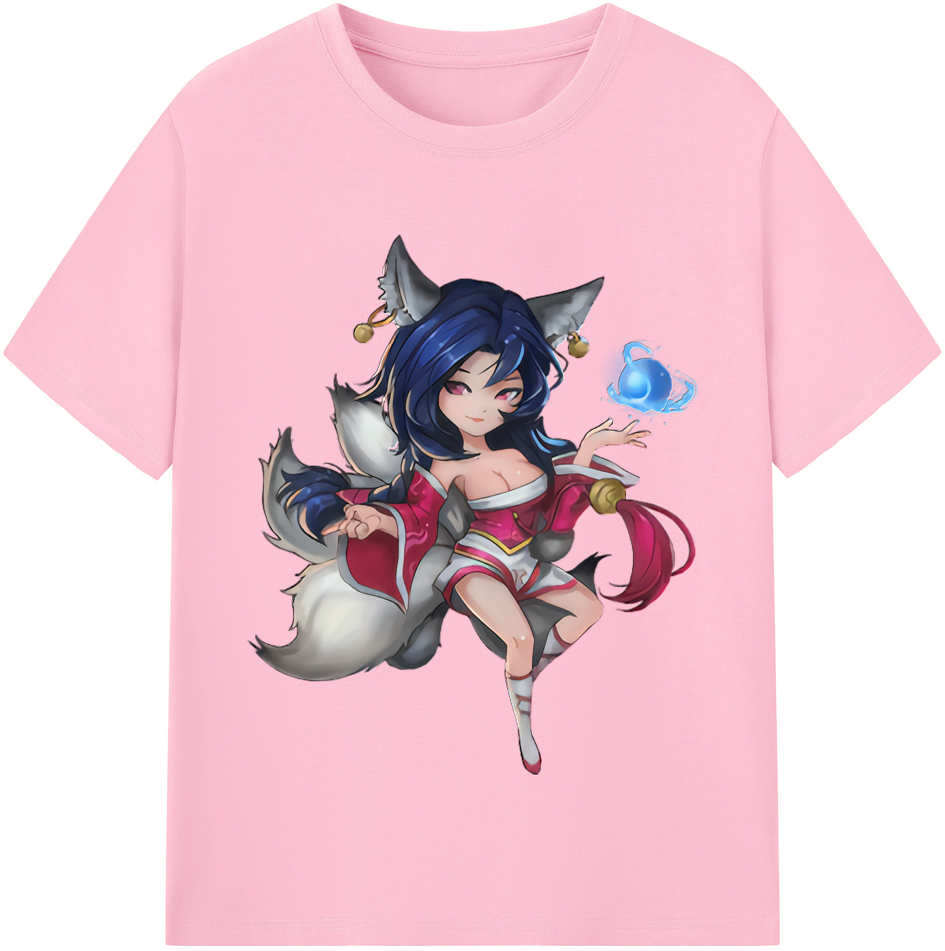 リーグ・オブ・レジェンド League of Legends LOL 綿100％半袖Tシャツ（フロントプリント）
