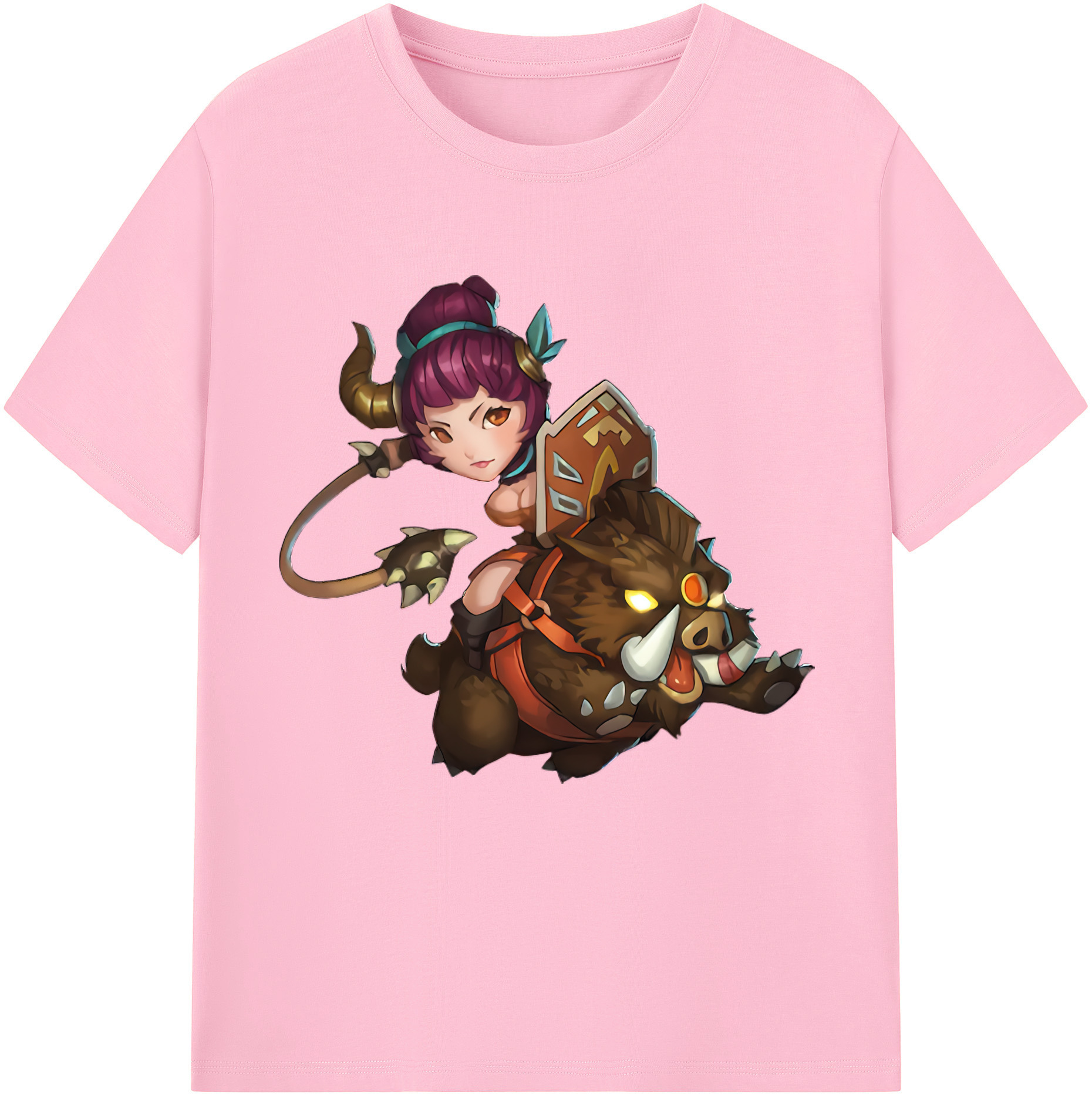 （画像用） リーグ・オブ・レジェンド League of Legends LOL 綿100％半袖Tシャツ（フロントプリント）