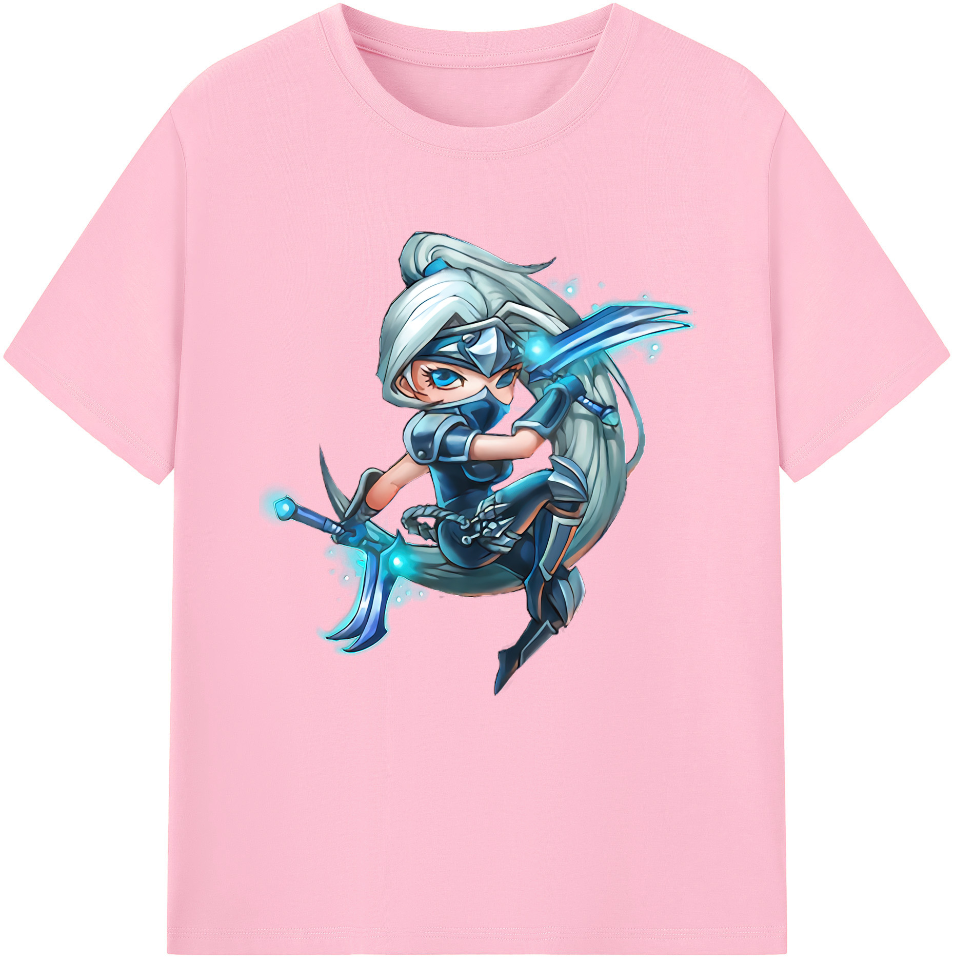 リーグ・オブ・レジェンド League of Legends LOL 綿100％半袖Tシャツ（フロントプリント）
