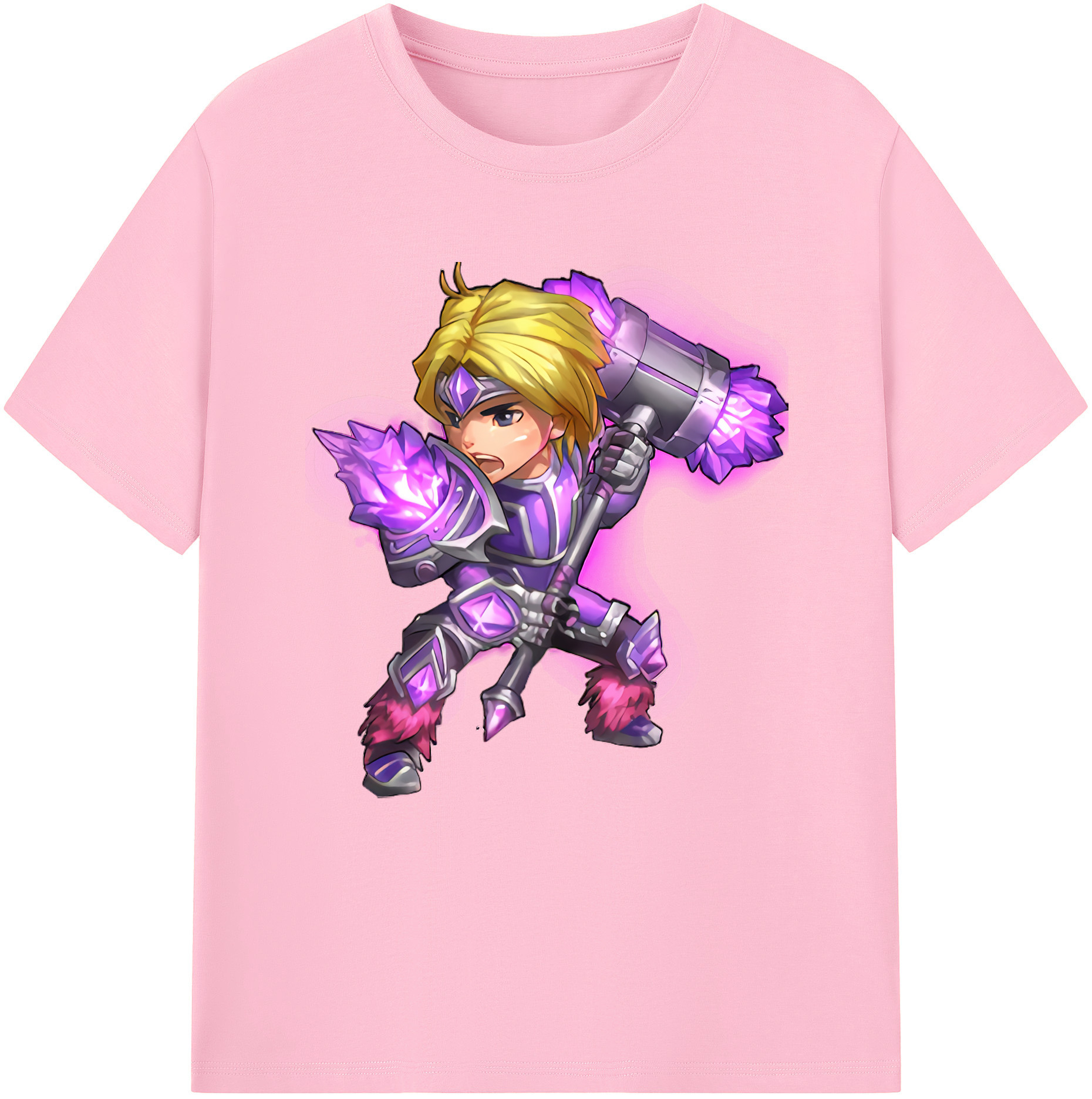 （画像用） リーグ・オブ・レジェンド League of Legends LOL 綿100％半袖Tシャツ（フロントプリント）