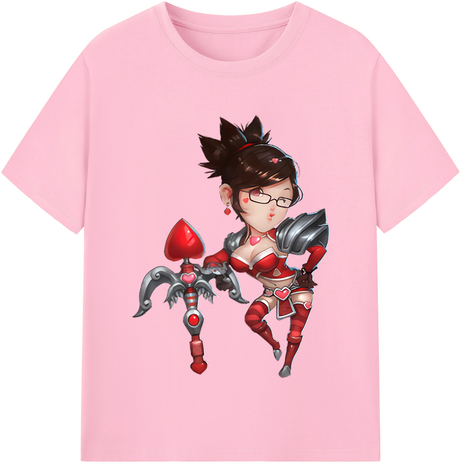 リーグ・オブ・レジェンド League of Legends LOL 綿100％半袖Tシャツ（フロントプリント）