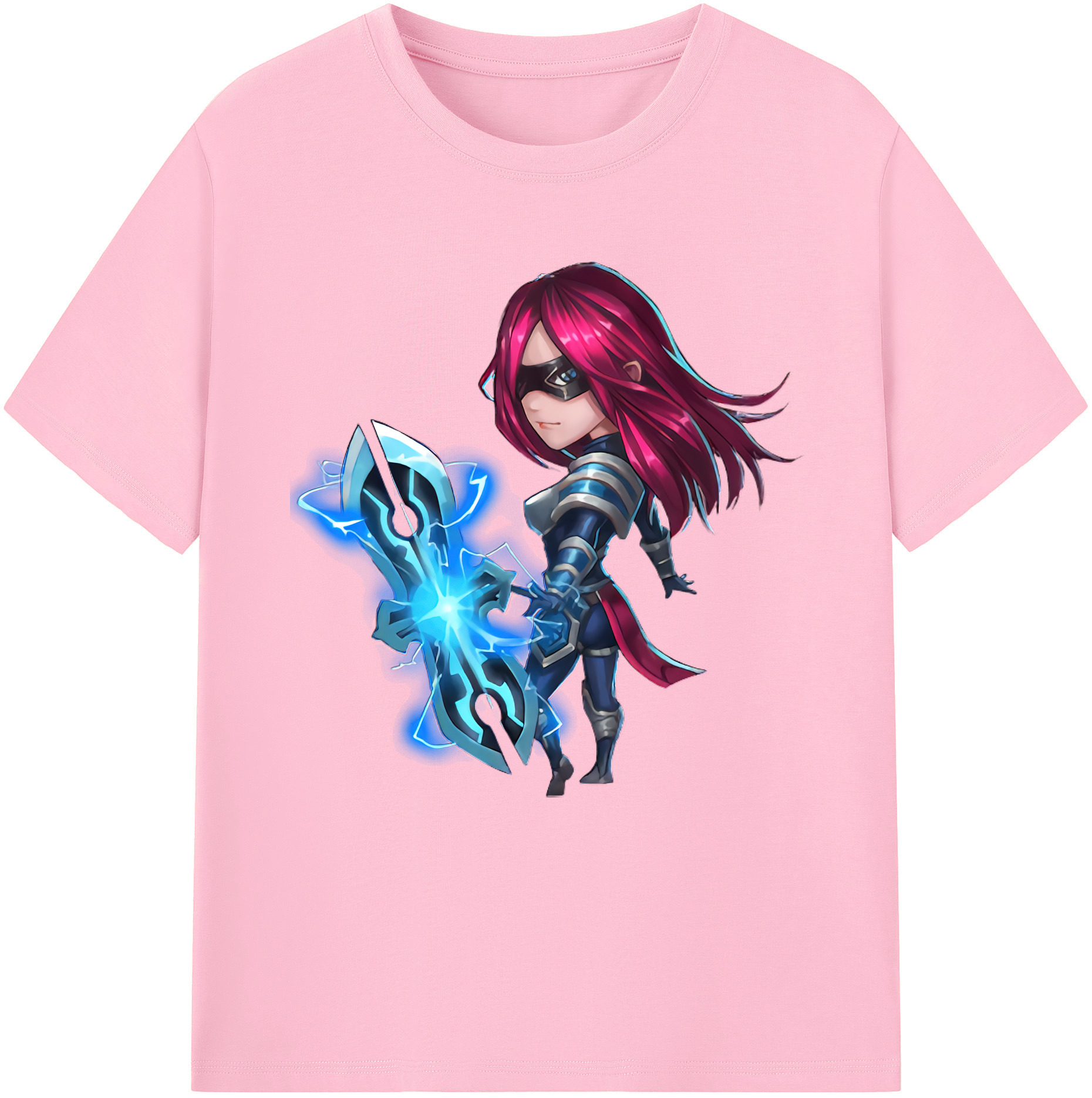 リーグ・オブ・レジェンド League of Legends LOL 綿100％半袖Tシャツ（フロントプリント）