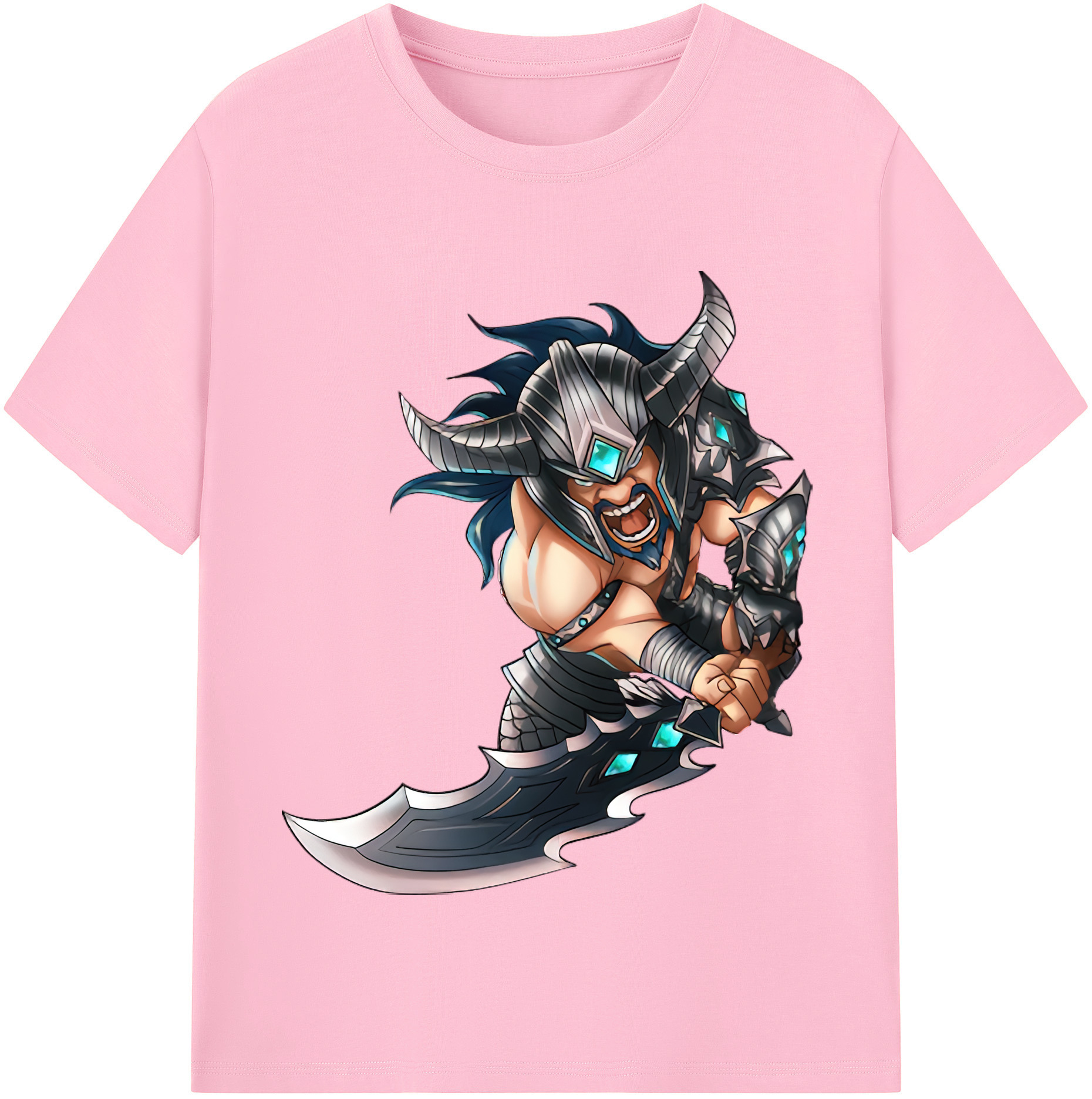 リーグ・オブ・レジェンド League of Legends LOL 綿100％半袖Tシャツ（フロントプリント）