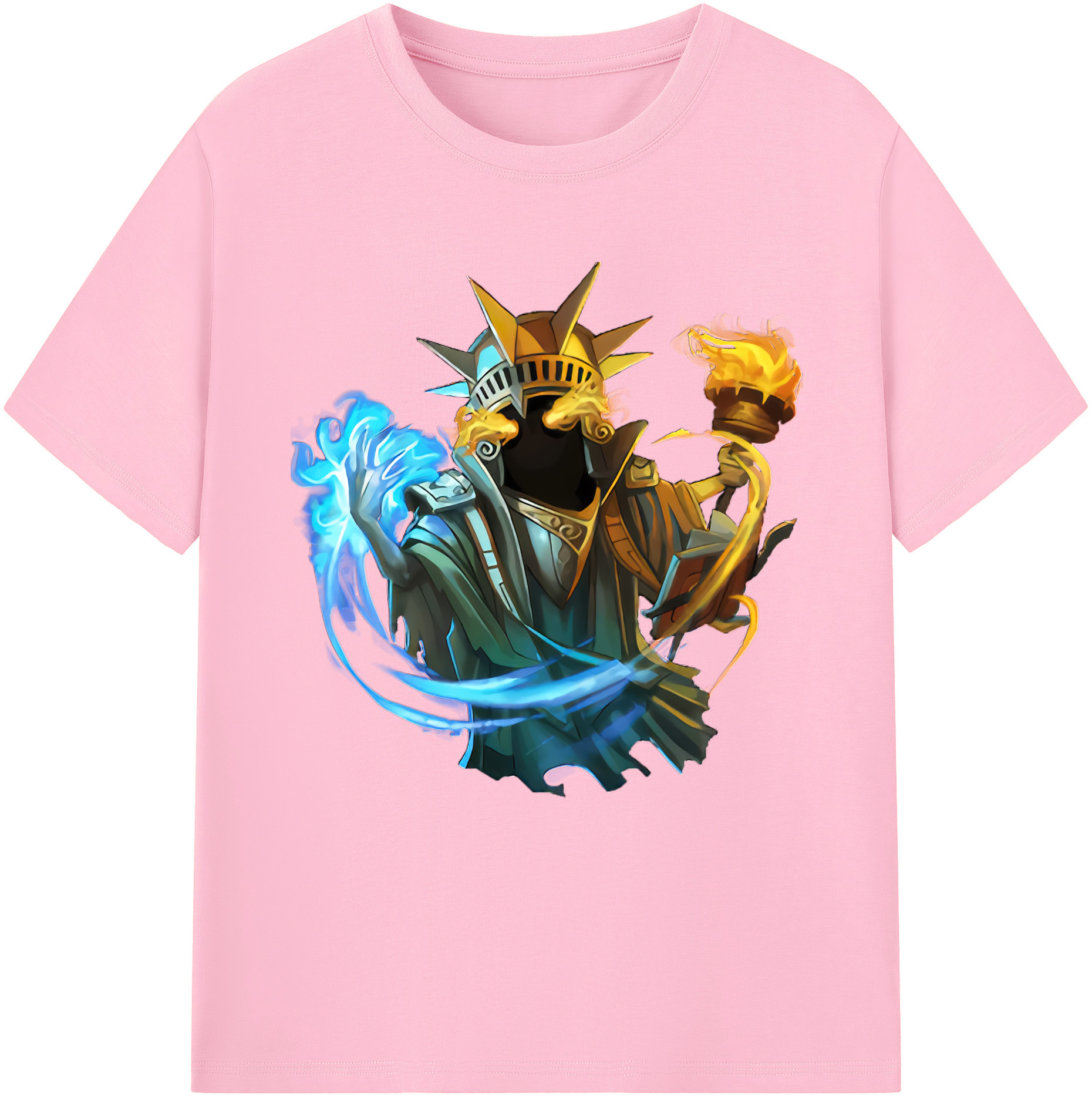 リーグ・オブ・レジェンド League of Legends LOL 綿100％半袖Tシャツ（フロントプリント）