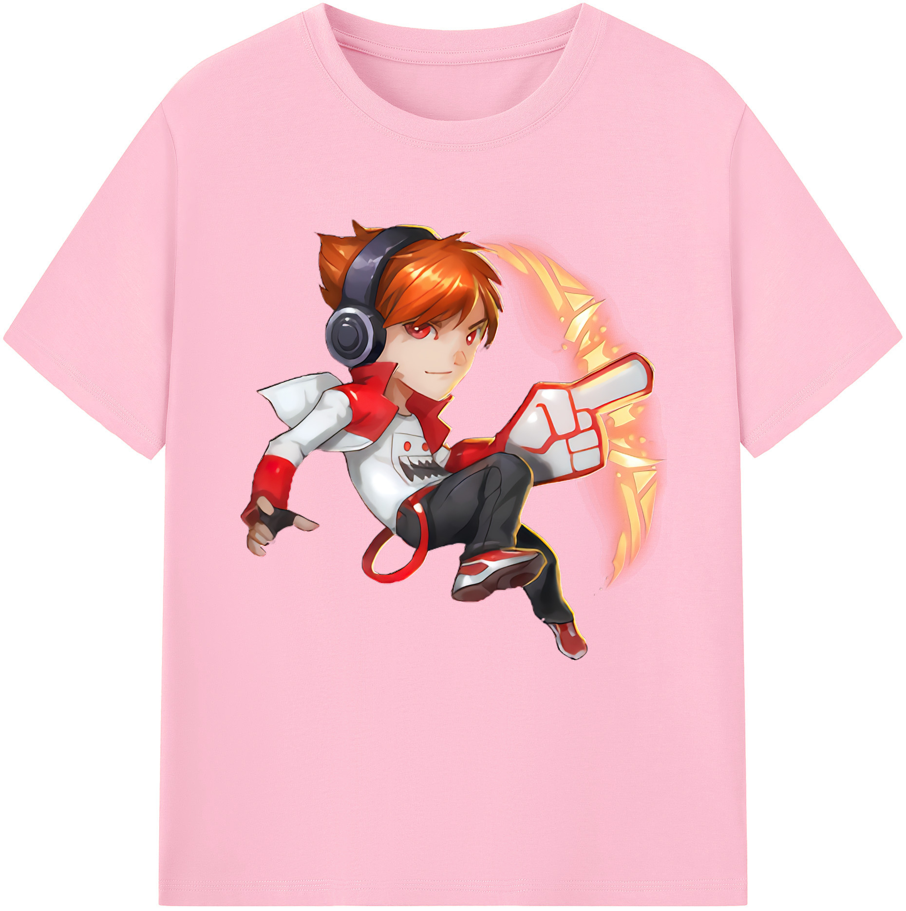 リーグ・オブ・レジェンド League of Legends LOL 綿100％半袖Tシャツ（フロントプリント）