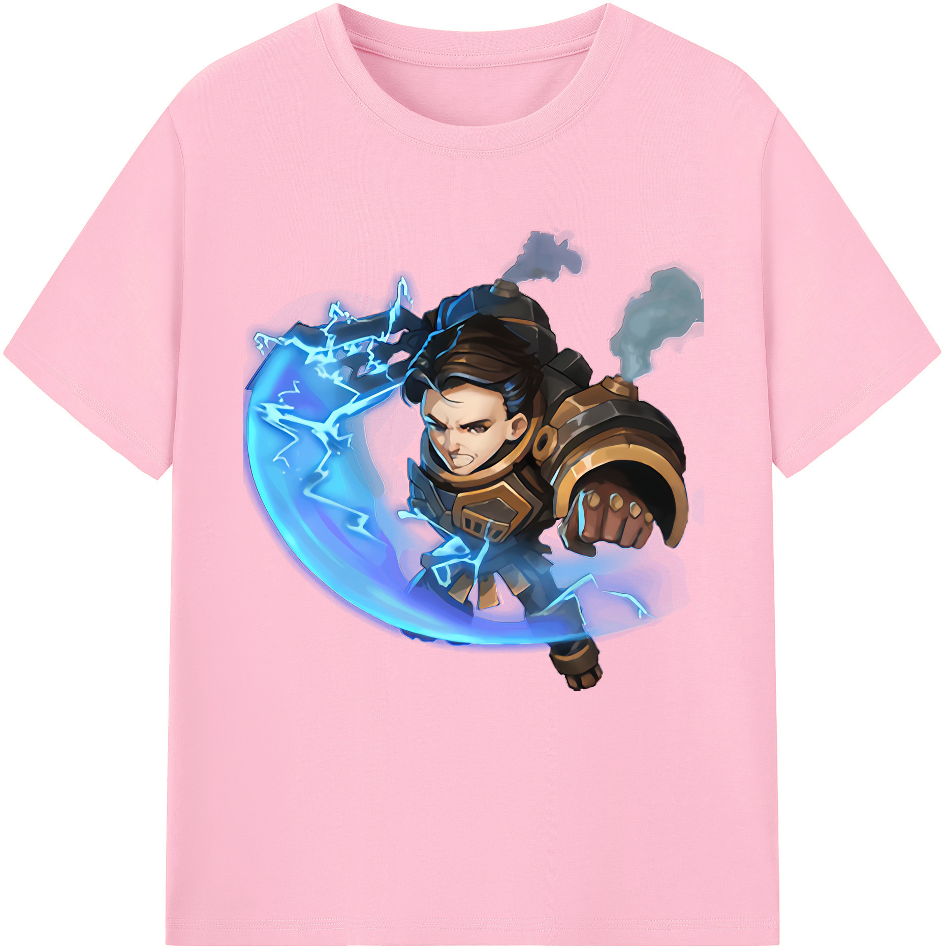 リーグ・オブ・レジェンド League of Legends LOL 綿100％半袖Tシャツ（フロントプリント）