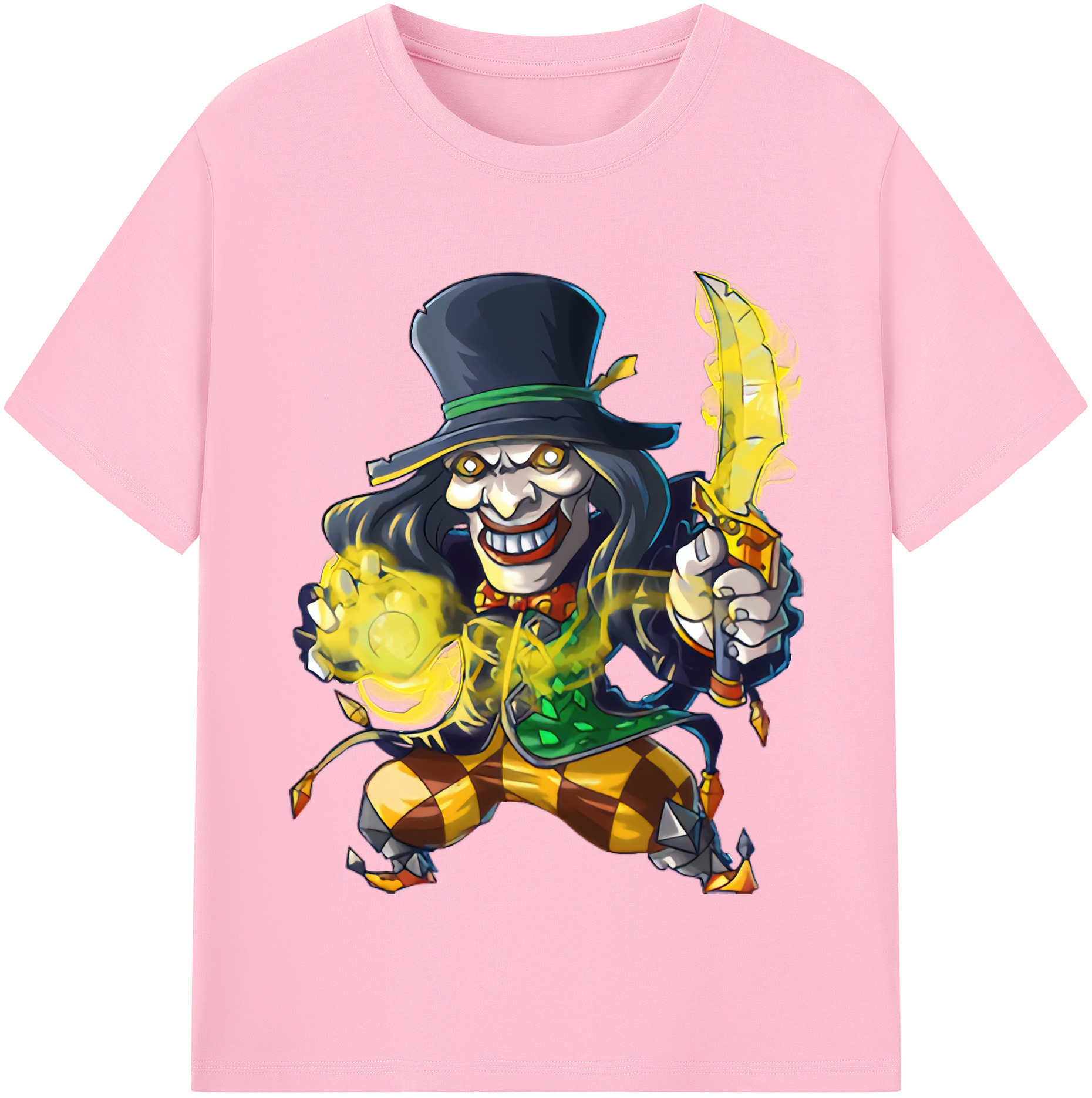 リーグ・オブ・レジェンド League of Legends LOL 綿100％半袖Tシャツ（フロントプリント）