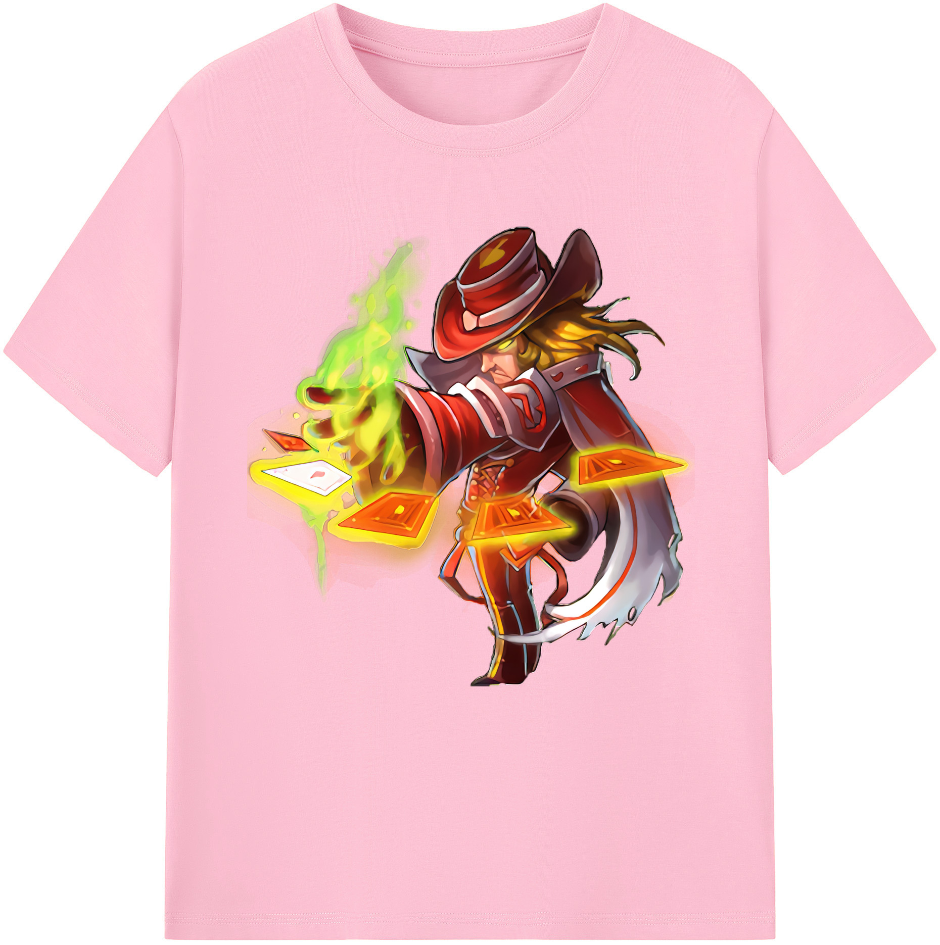 リーグ・オブ・レジェンド League of Legends LOL 綿100％半袖Tシャツ（フロントプリント）