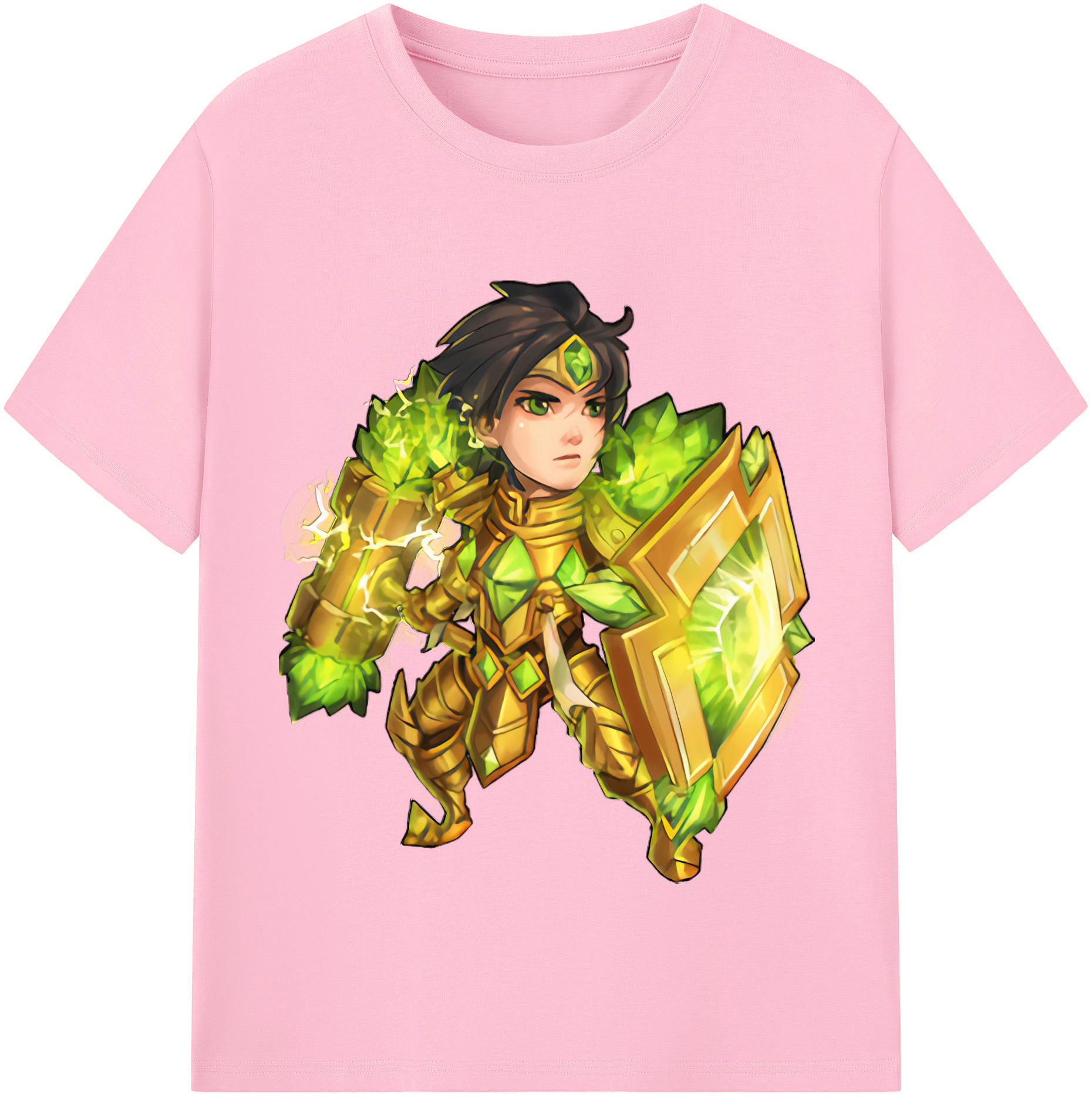 リーグ・オブ・レジェンド League of Legends LOL 綿100％半袖Tシャツ（フロントプリント）