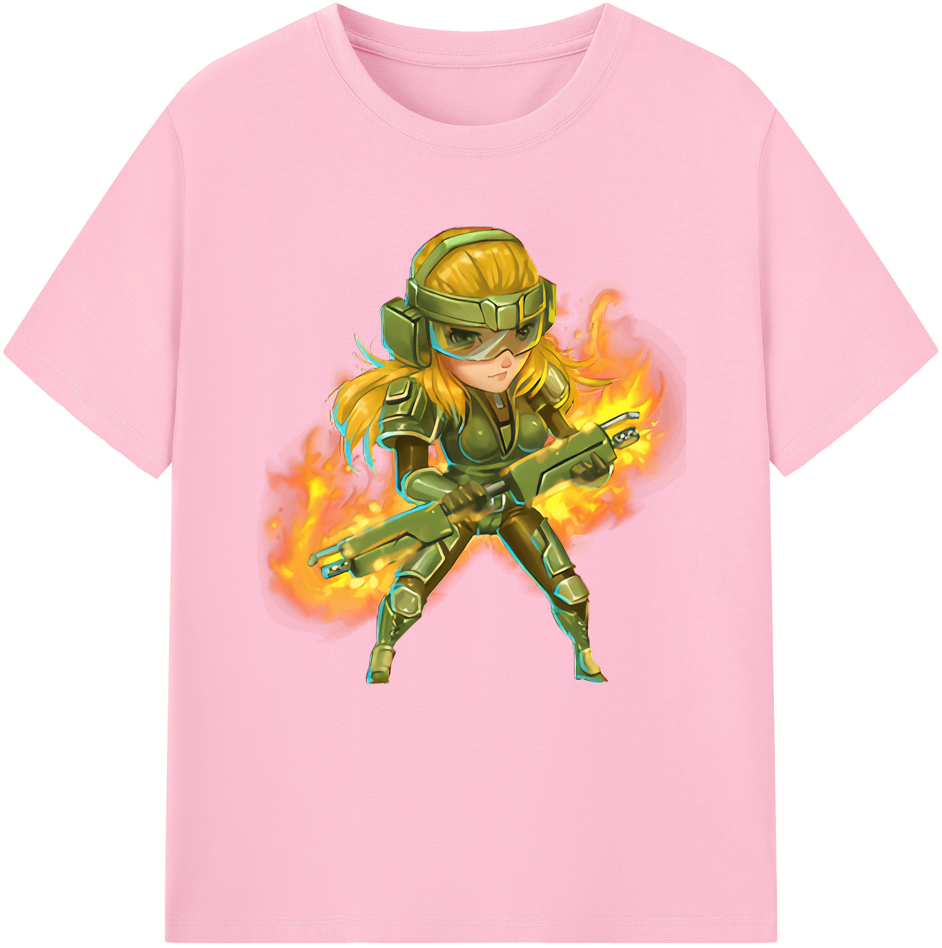 リーグ・オブ・レジェンド League of Legends LOL 綿100％半袖Tシャツ（フロントプリント）