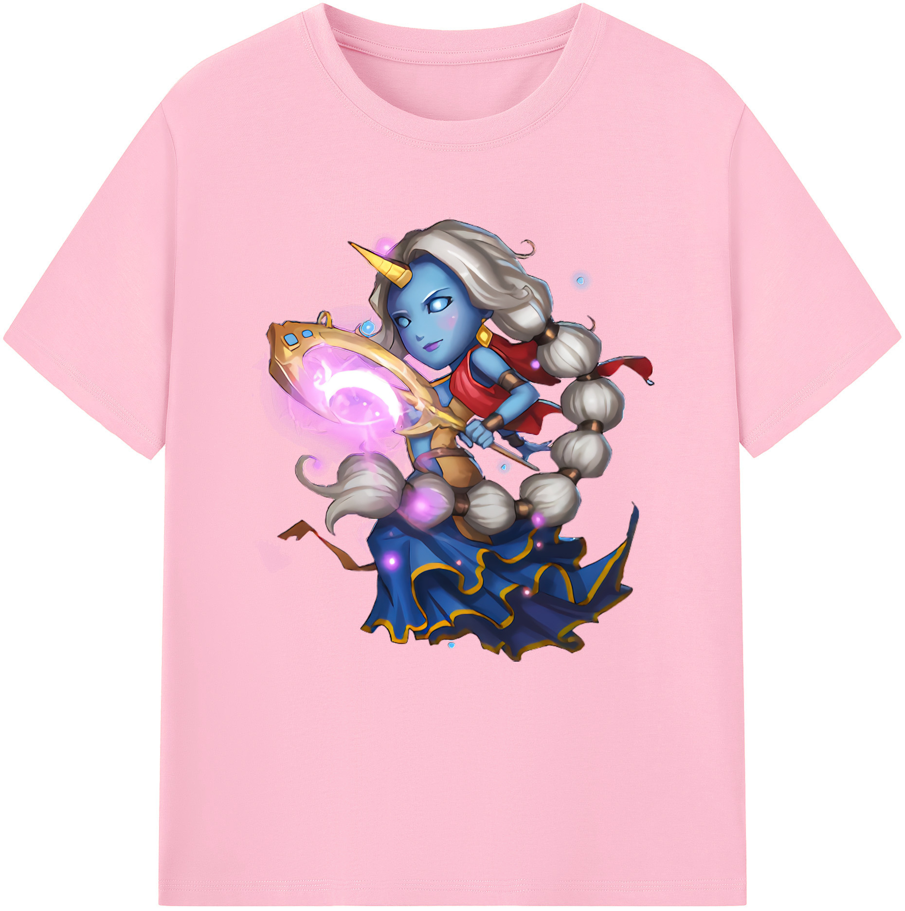 リーグ・オブ・レジェンド League of Legends LOL 綿100％半袖Tシャツ（フロントプリント）