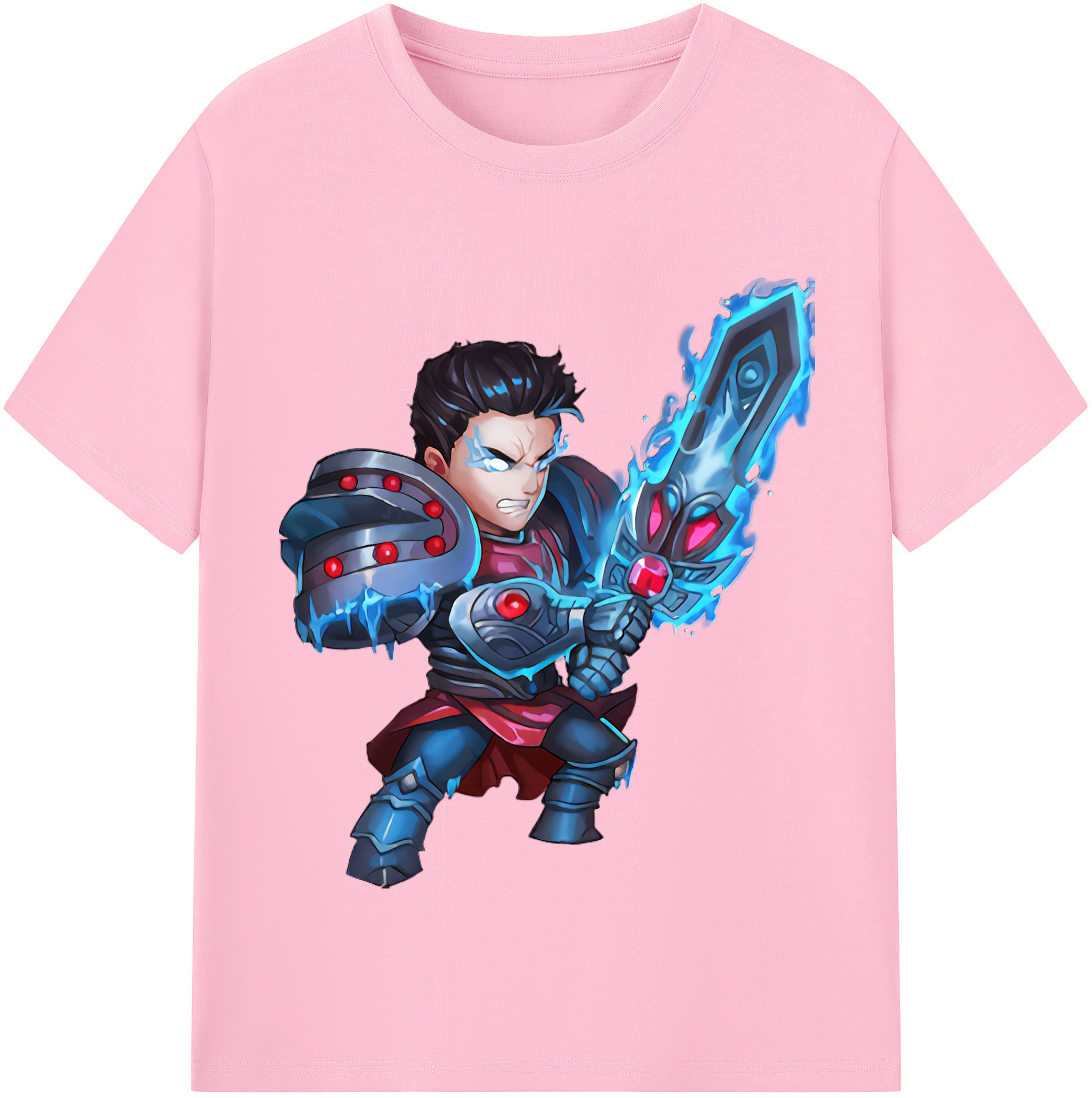 リーグ・オブ・レジェンド League of Legends LOL 綿100％半袖Tシャツ（フロントプリント）