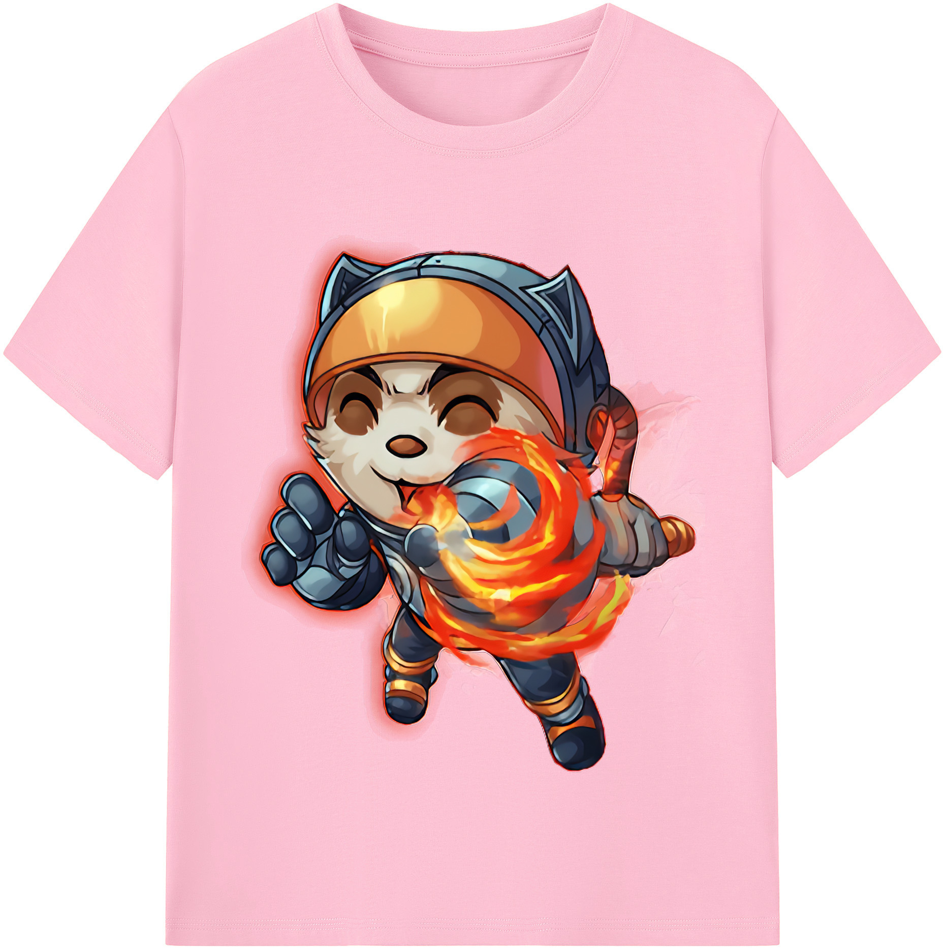 リーグ・オブ・レジェンド League of Legends LOL 綿100％半袖Tシャツ（フロントプリント）