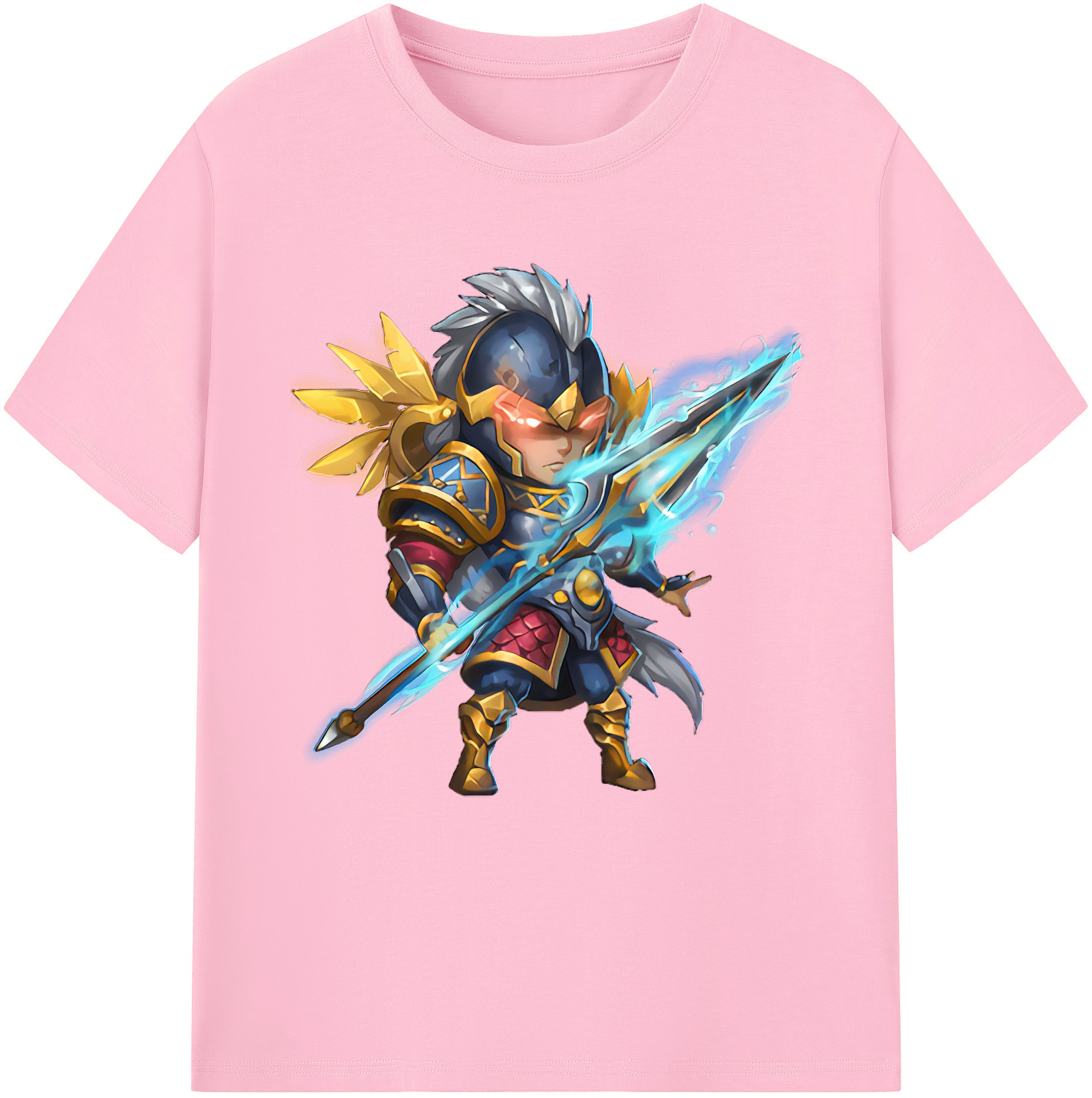 リーグ・オブ・レジェンド League of Legends LOL 綿100％半袖Tシャツ（フロントプリント）