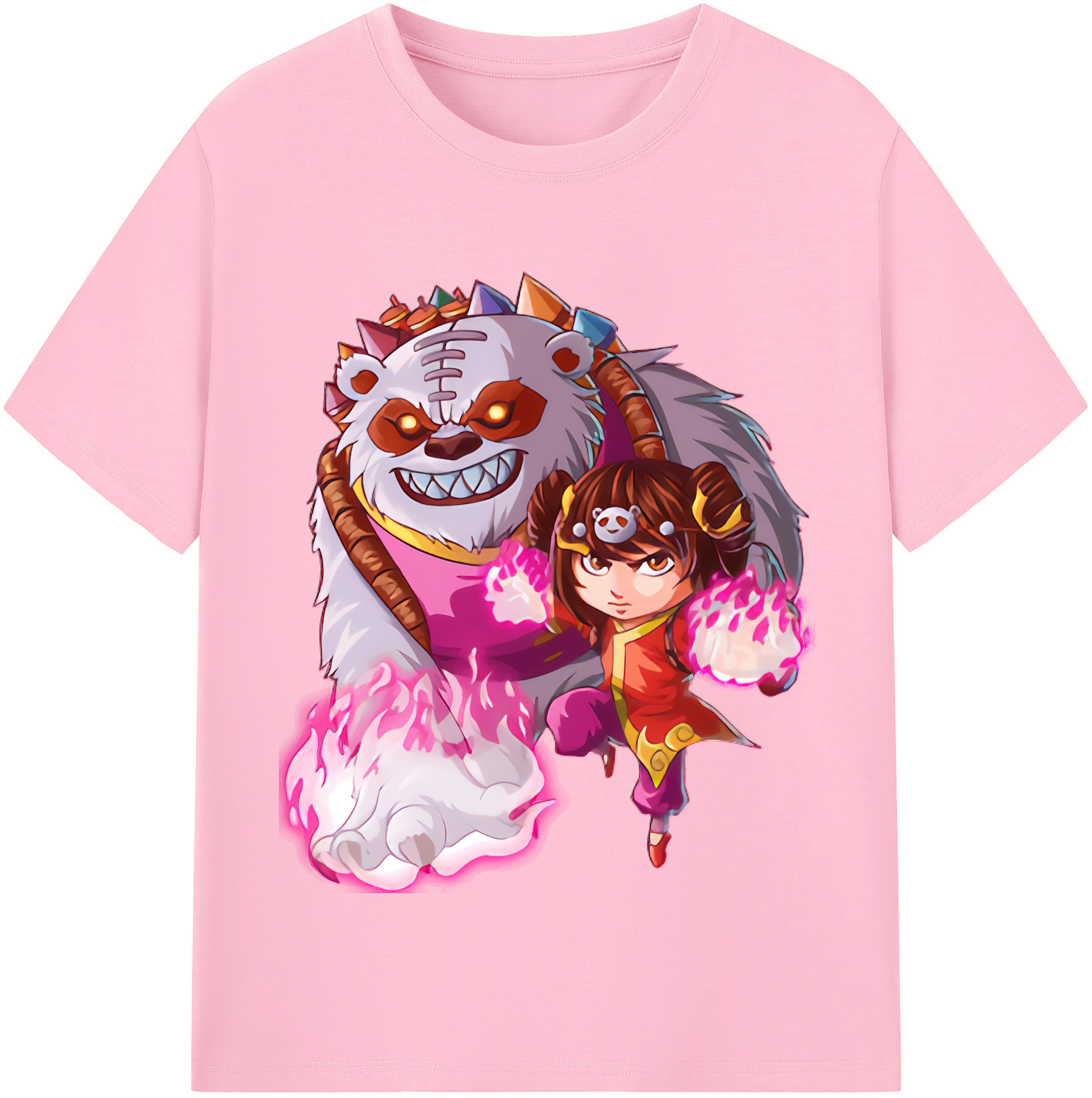 リーグ・オブ・レジェンド League of Legends LOL 綿100％半袖Tシャツ（フロントプリント）