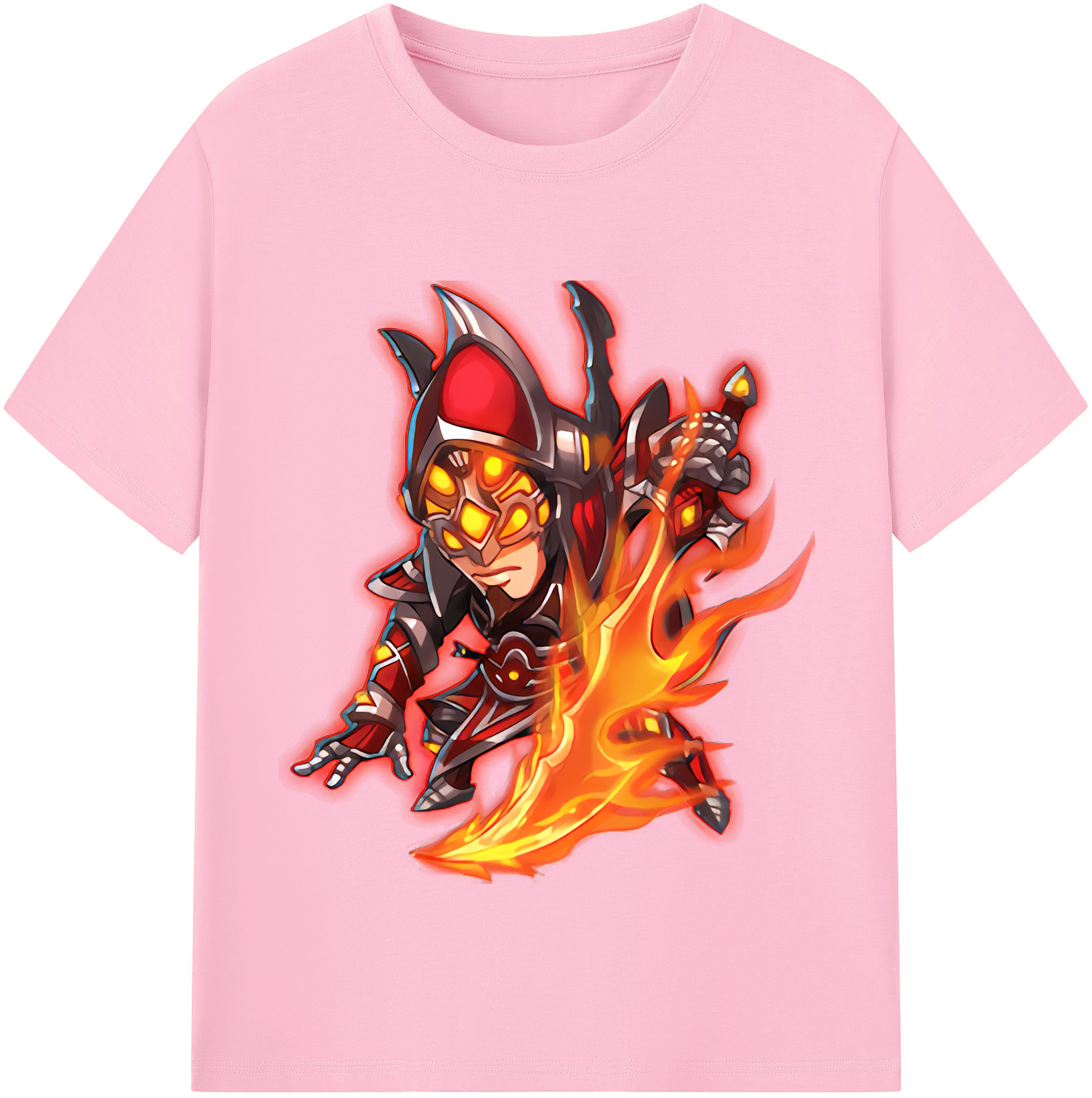 （画像用） リーグ・オブ・レジェンド League of Legends LOL 綿100％半袖Tシャツ（フロントプリント）