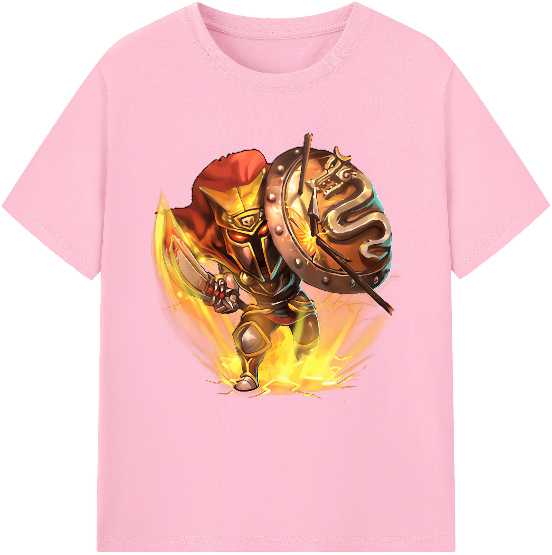 リーグ・オブ・レジェンド League of Legends LOL 綿100％半袖Tシャツ（フロントプリント）