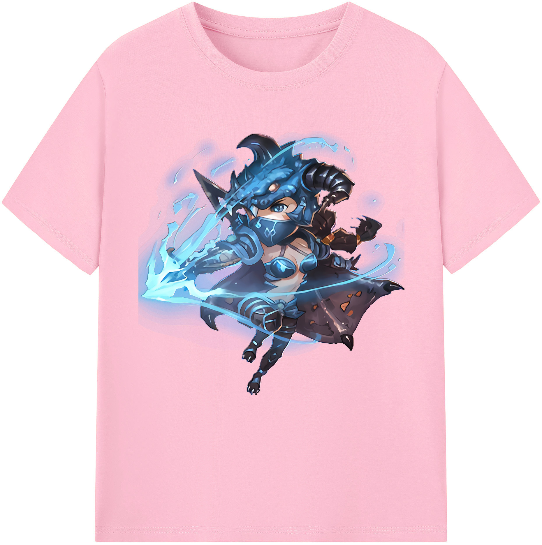 リーグ・オブ・レジェンド League of Legends LOL 綿100％半袖Tシャツ（フロントプリント）