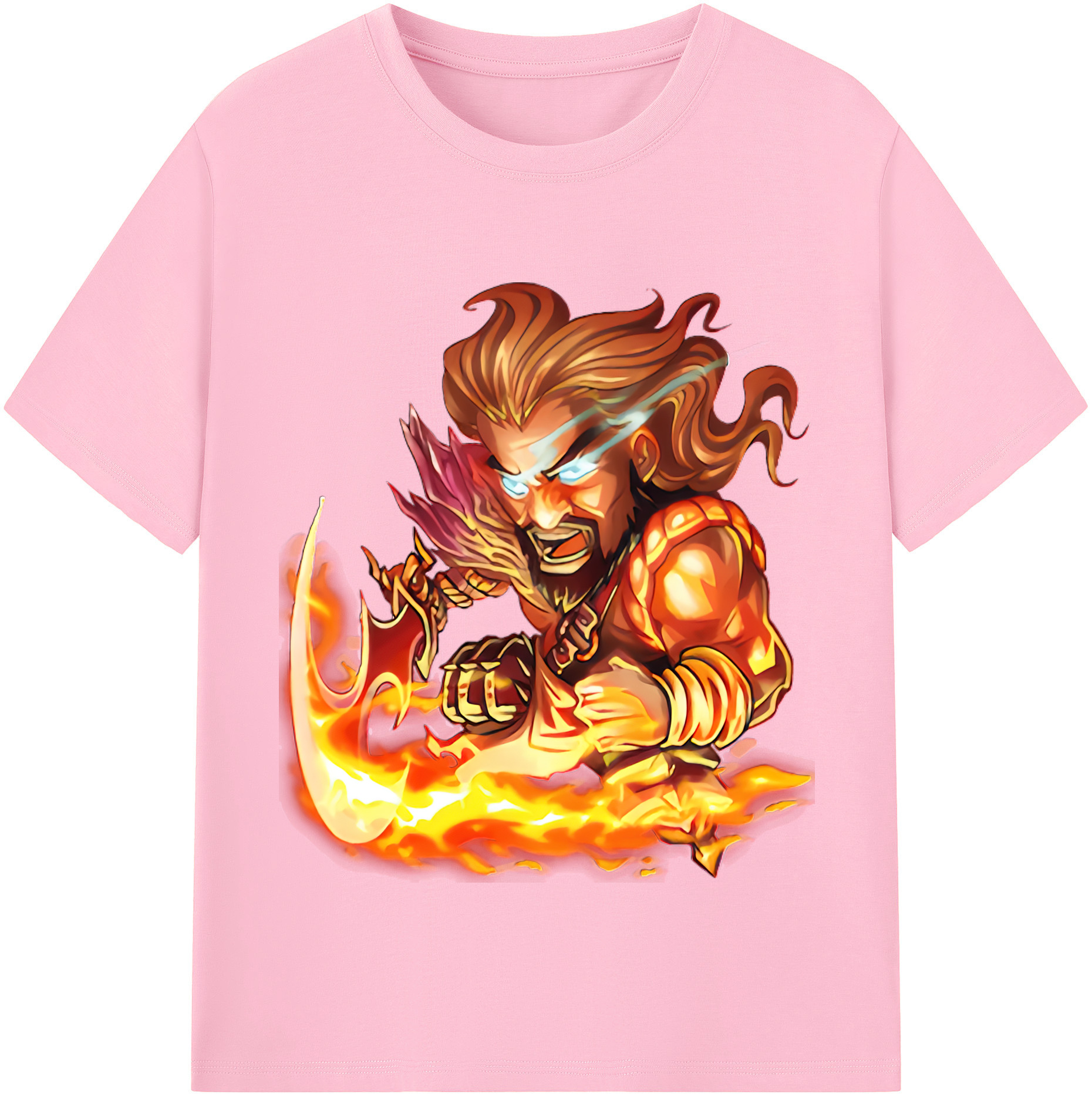 リーグ・オブ・レジェンド League of Legends LOL 綿100％半袖Tシャツ（フロントプリント）
