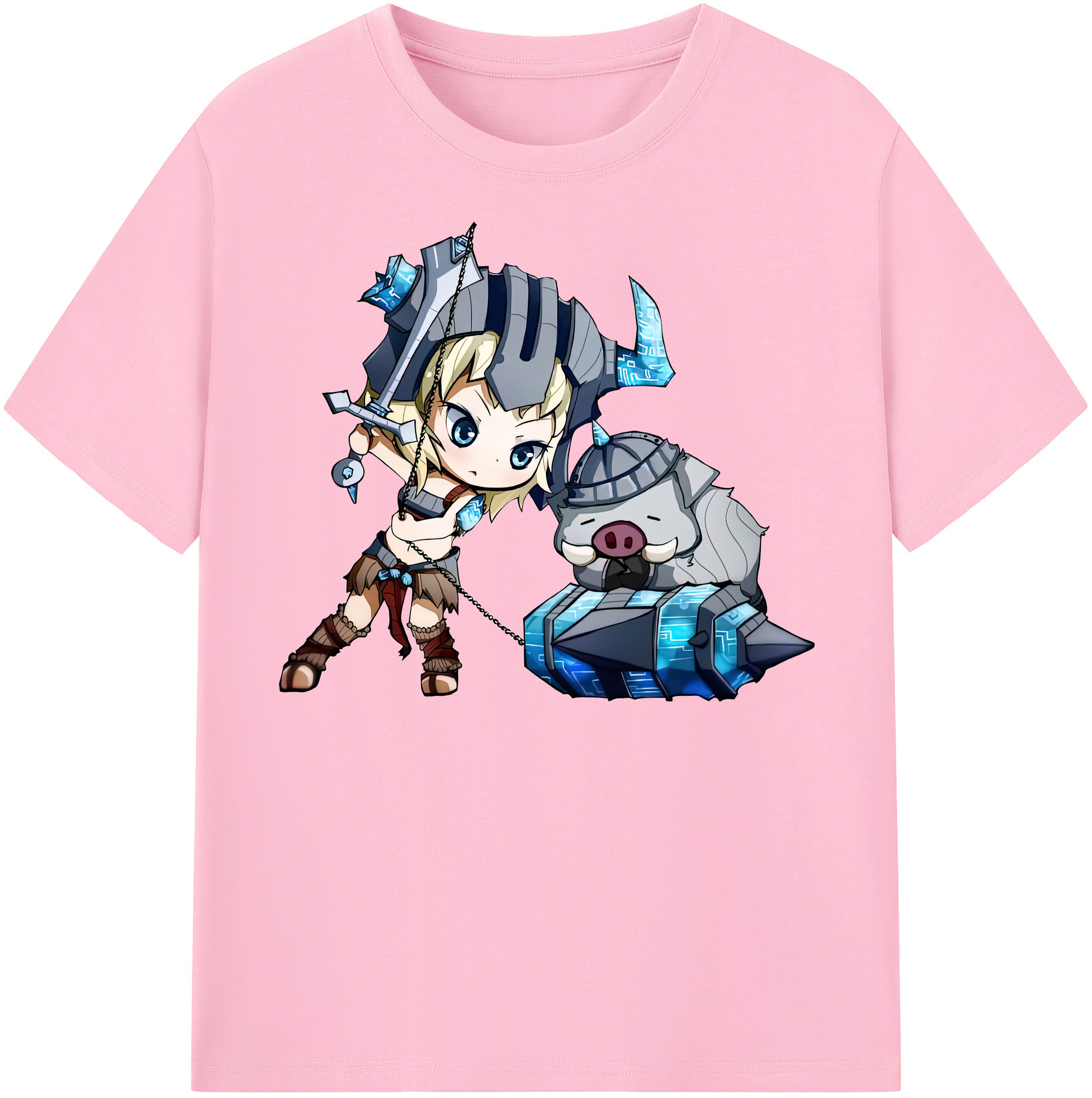リーグ・オブ・レジェンド League of Legends LOL 綿100％半袖Tシャツ（フロントプリント）