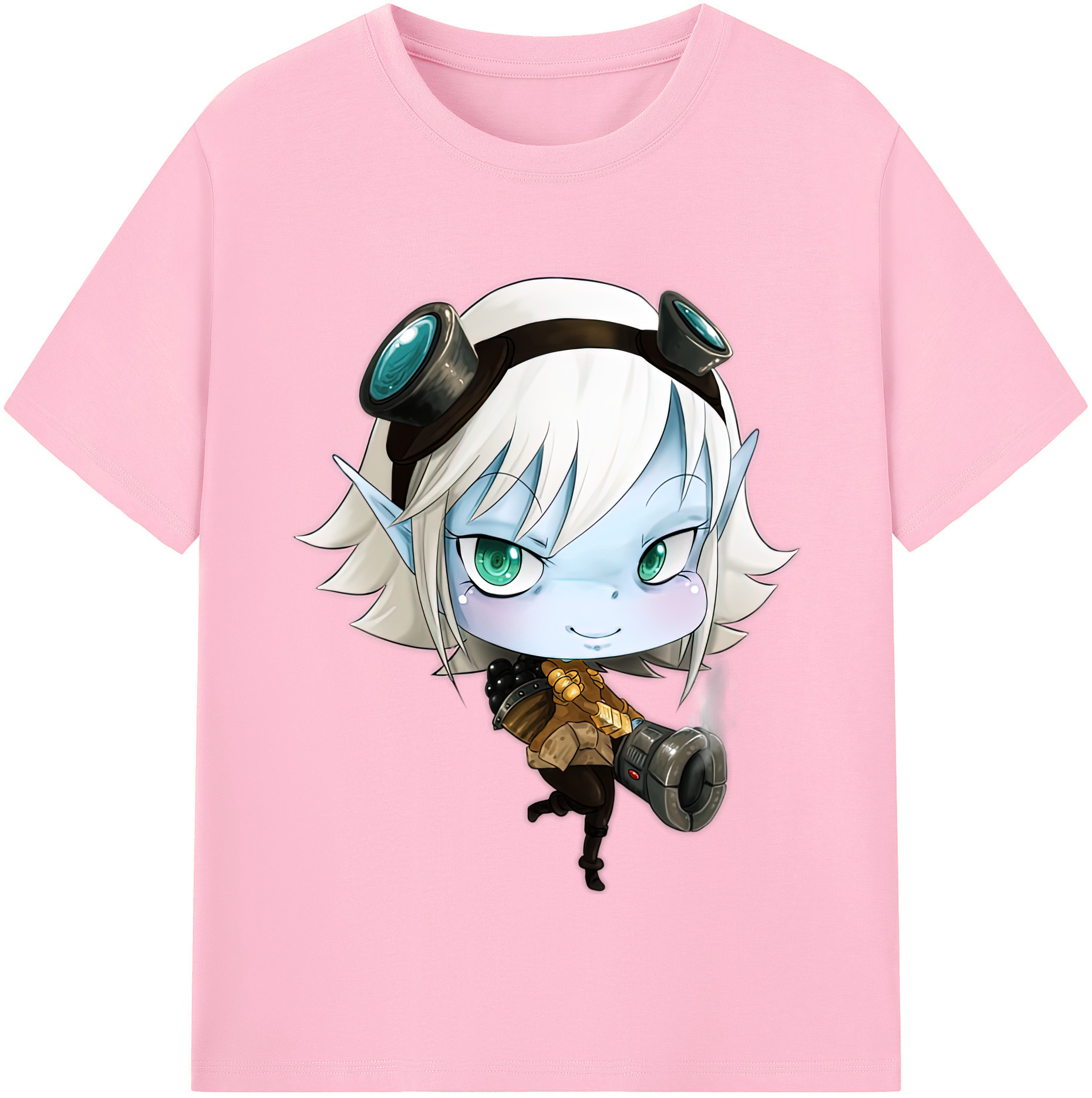 リーグ・オブ・レジェンド League of Legends LOL 綿100％半袖Tシャツ（フロントプリント）