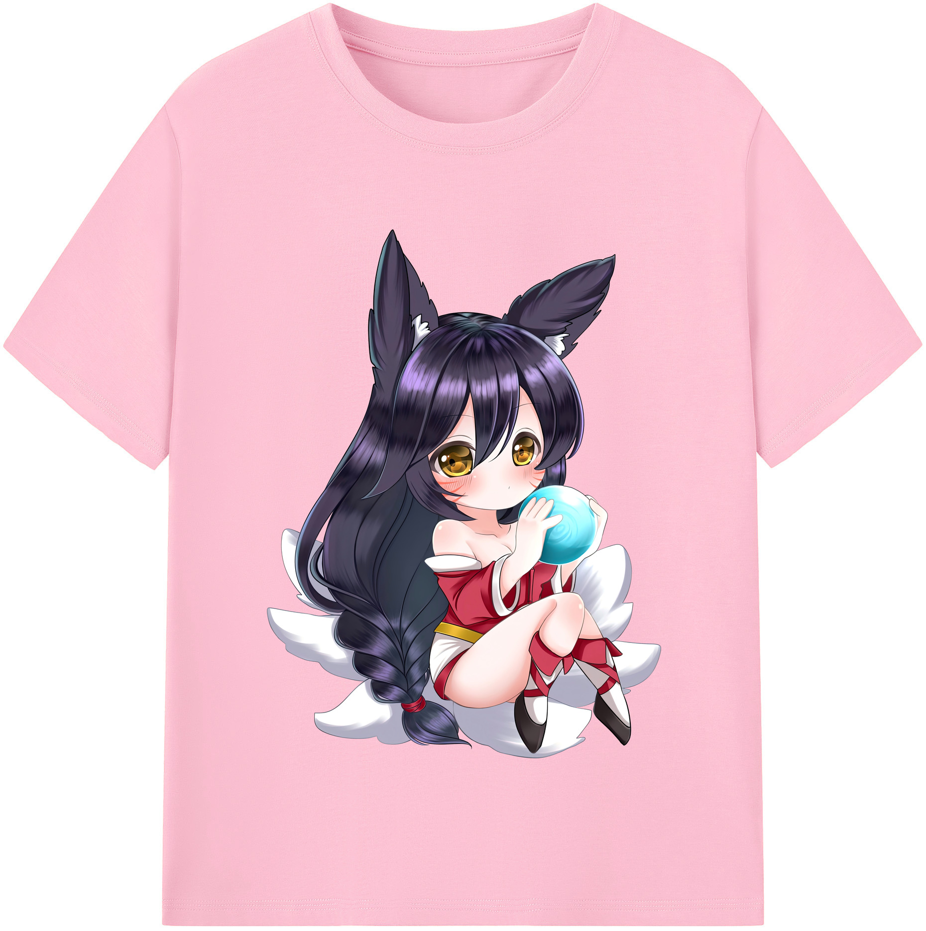 リーグ・オブ・レジェンド League of Legends LOL 綿100％半袖Tシャツ（フロントプリント）