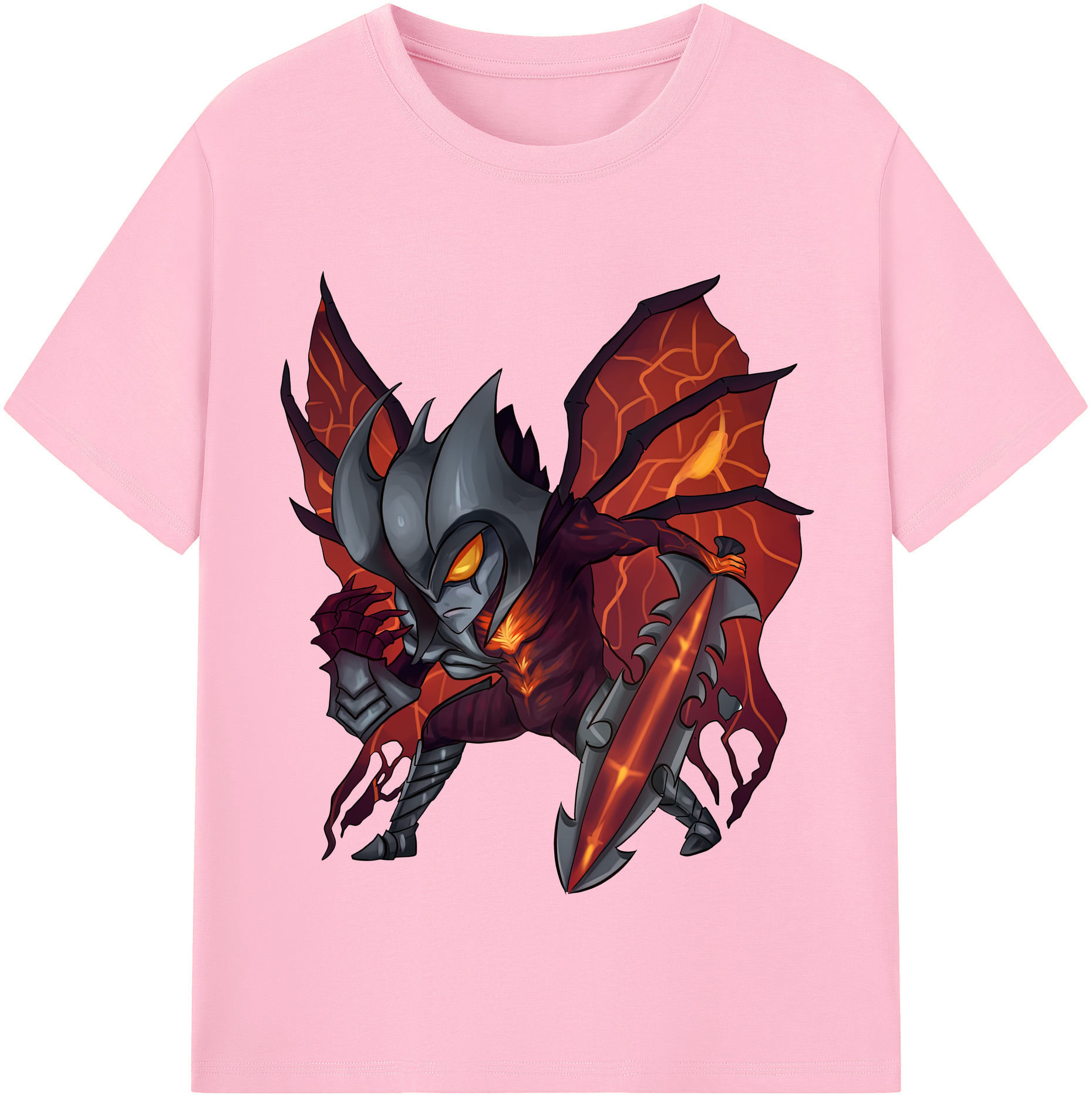 リーグ・オブ・レジェンド League of Legends LOL 綿100％半袖Tシャツ（フロントプリント）