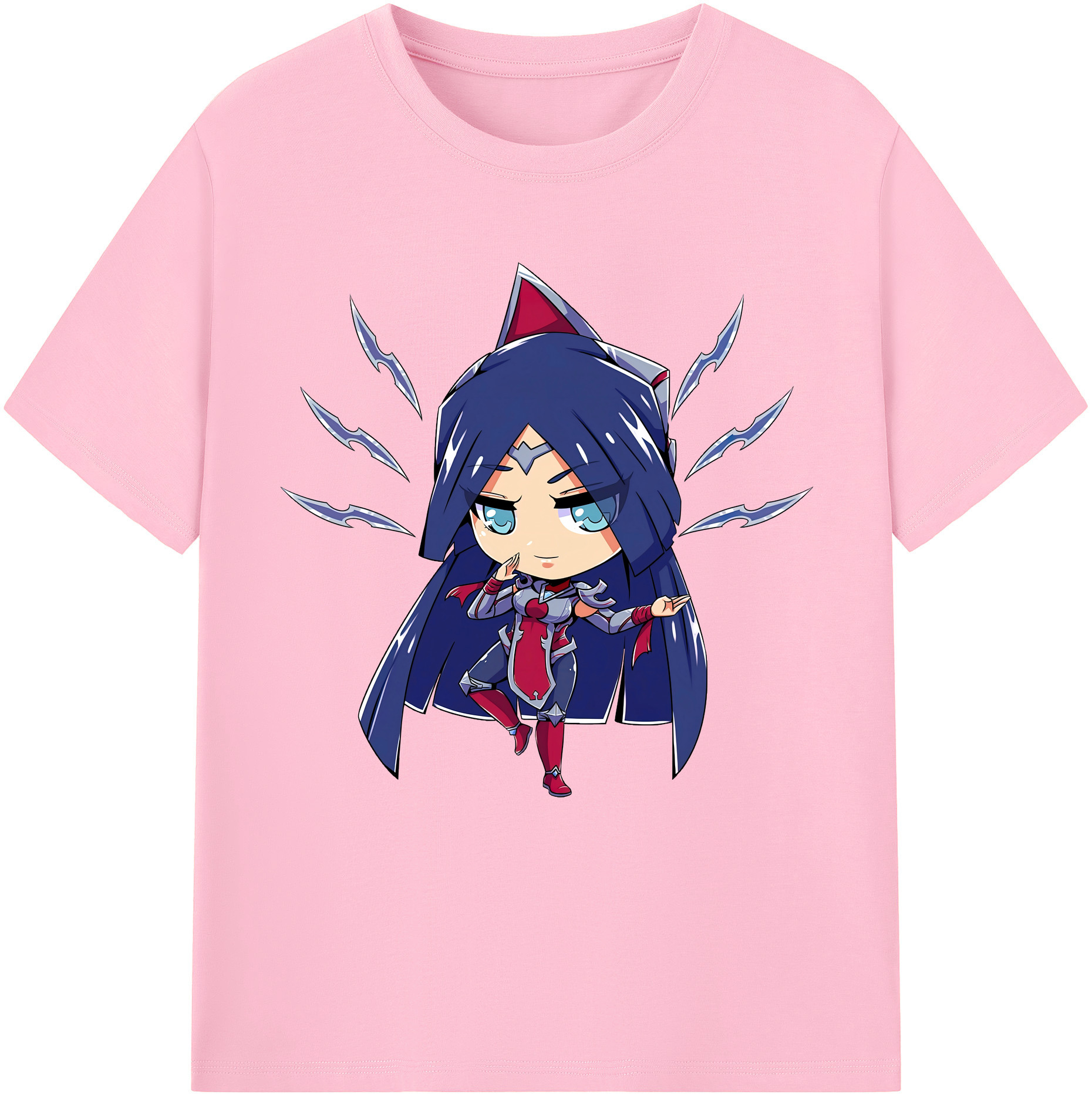 リーグ・オブ・レジェンド League of Legends LOL 綿100％半袖Tシャツ（フロントプリント）